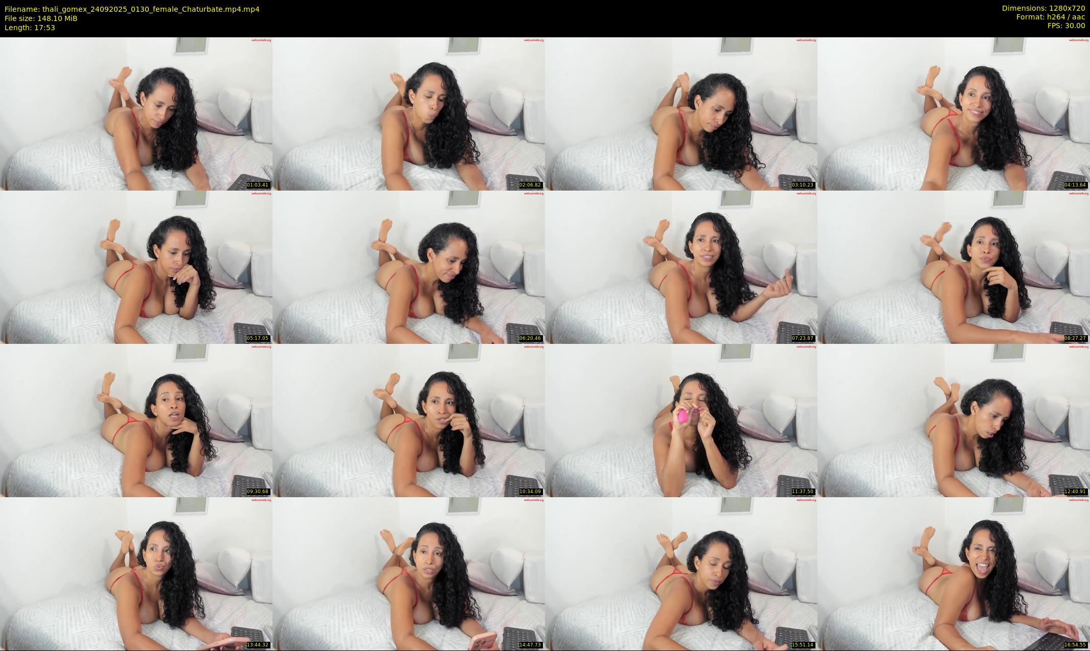 thali_gomex — 18 minute Chaturbate female cam show recording, 720p, Sep 24, 2025