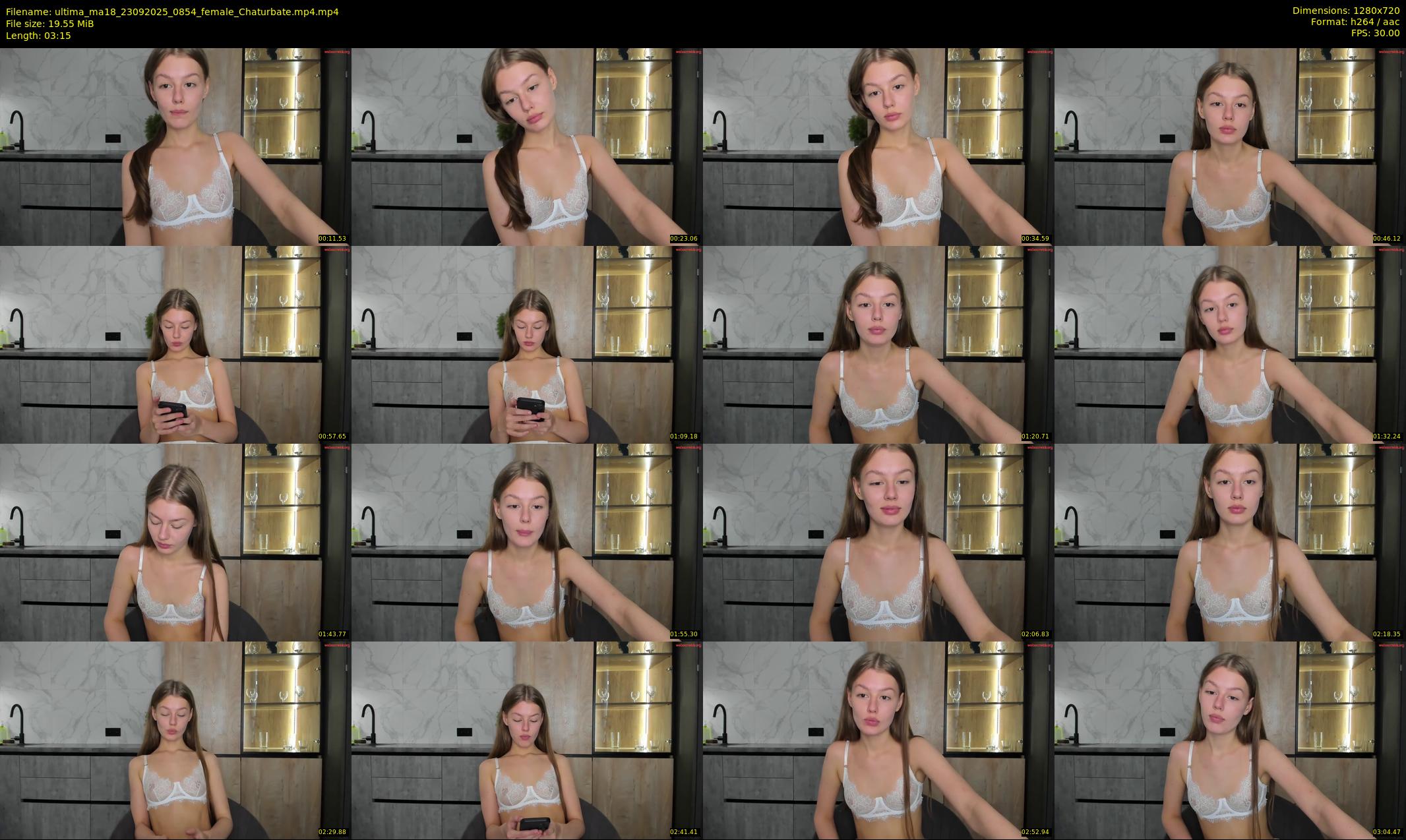ultima_ma18 — 4 minute Chaturbate female cam show recording, 720p, Sep 23, 2025