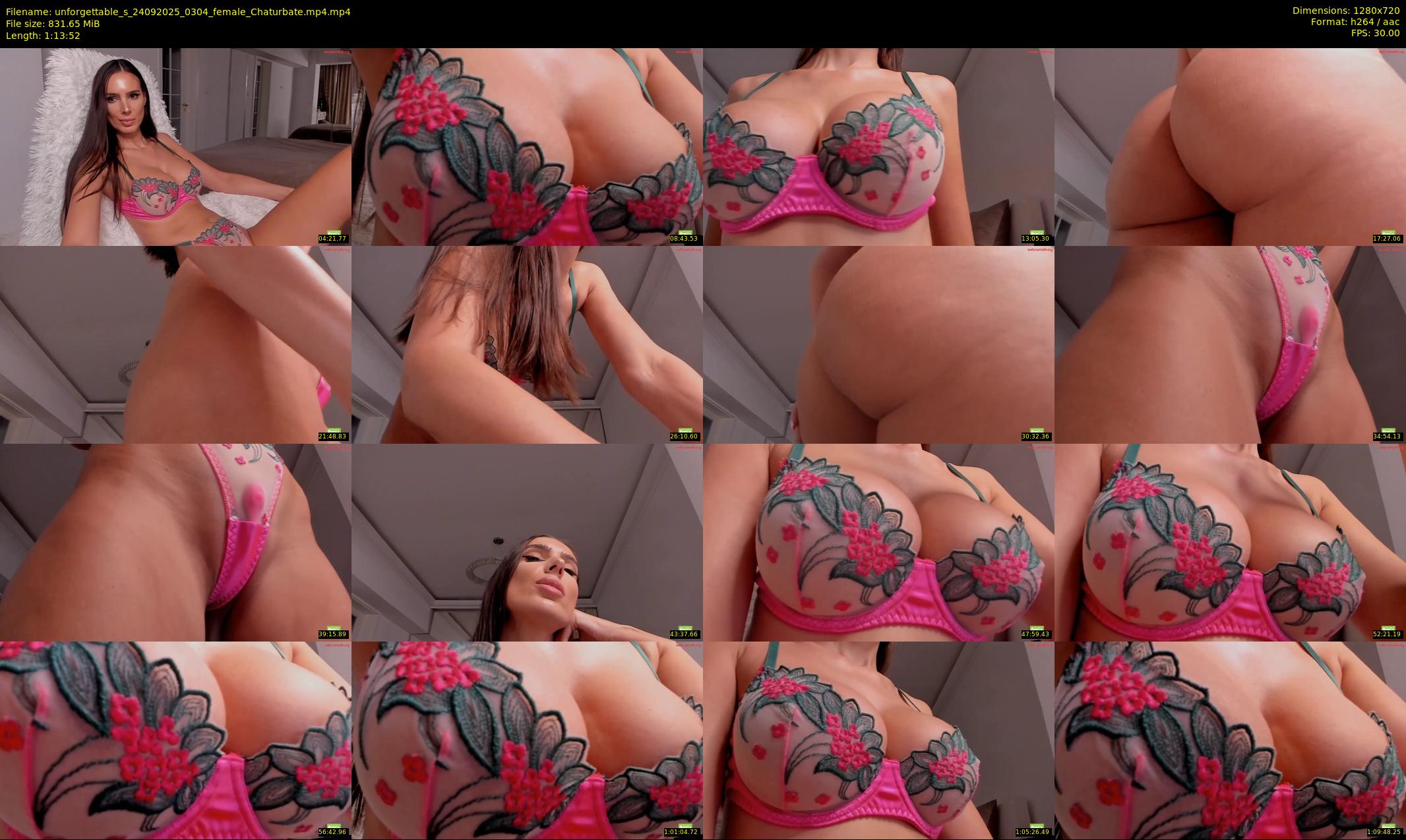 unforgettable_s — 74 minute Chaturbate female cam show recording, 720p, Sep 24, 2025