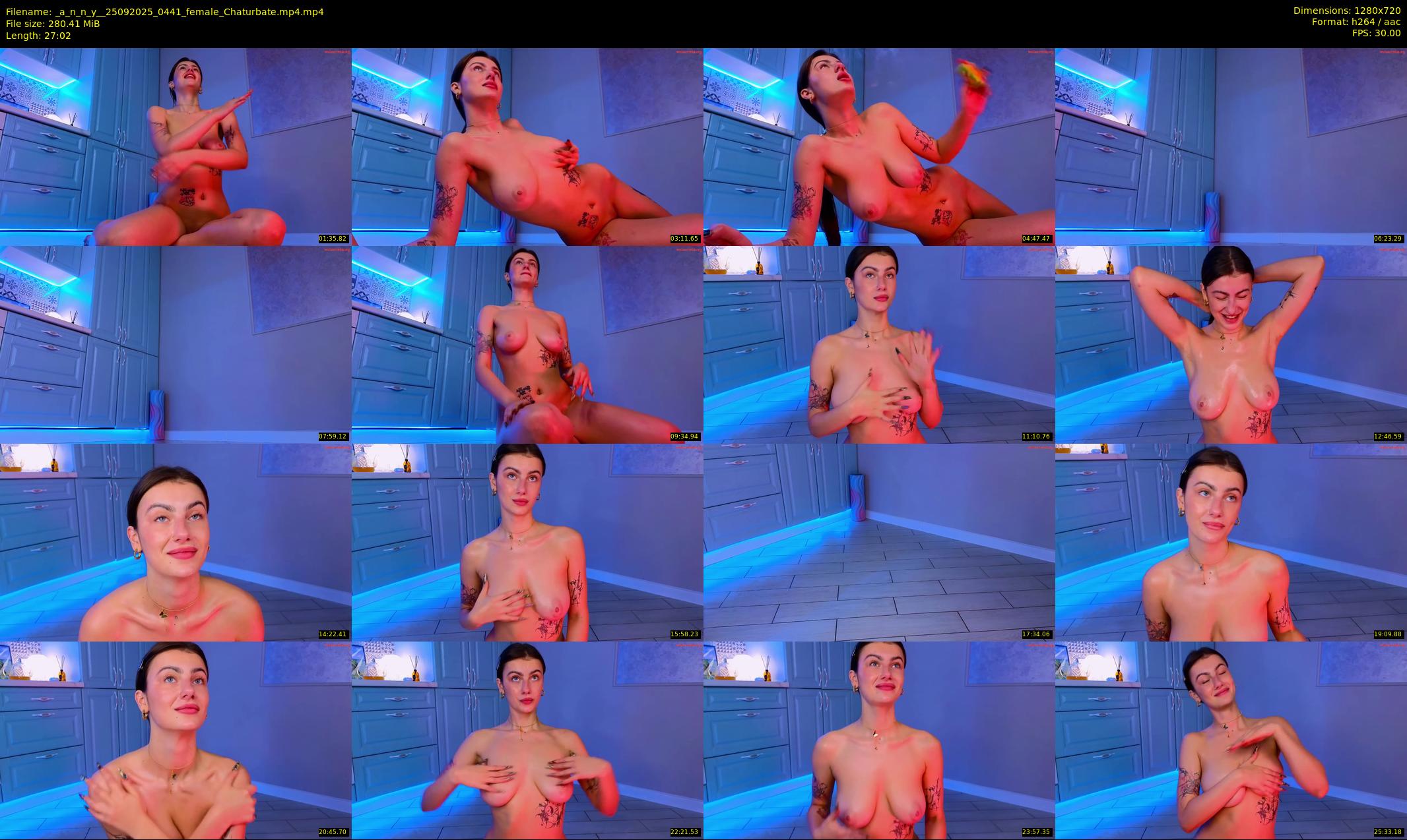 _a_n_n_y_ — 28 minute Chaturbate female cam show recording, 720p, Sep 25, 2025