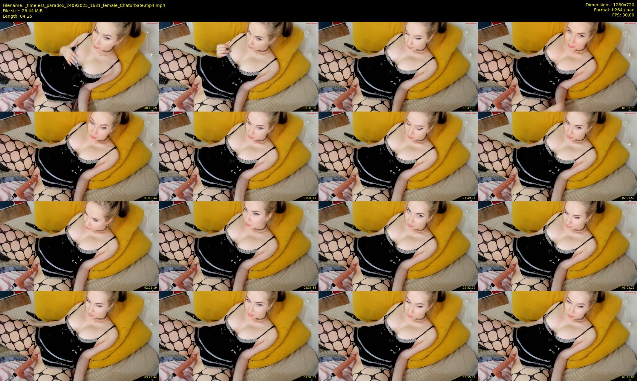 _timeless_paradox — 5 minute Chaturbate female cam show recording, 720p, Sep 24, 2025