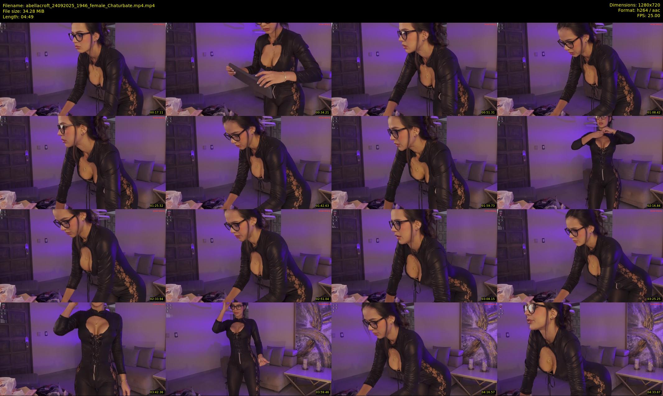 abellacroft — 5 minute Chaturbate female cam show recording, 720p, Sep 24, 2025
