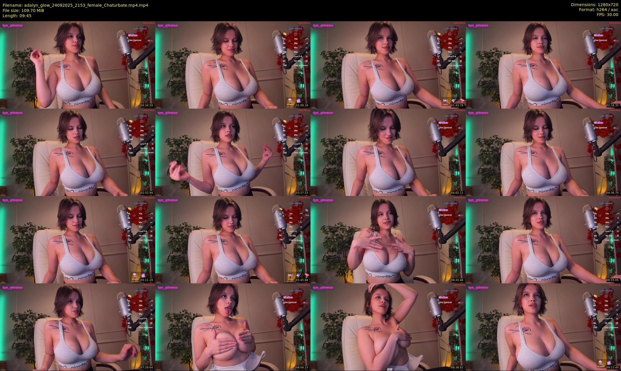 adalyn_glow — 10 minute Chaturbate female cam show recording, 720p, Sep 24, 2025