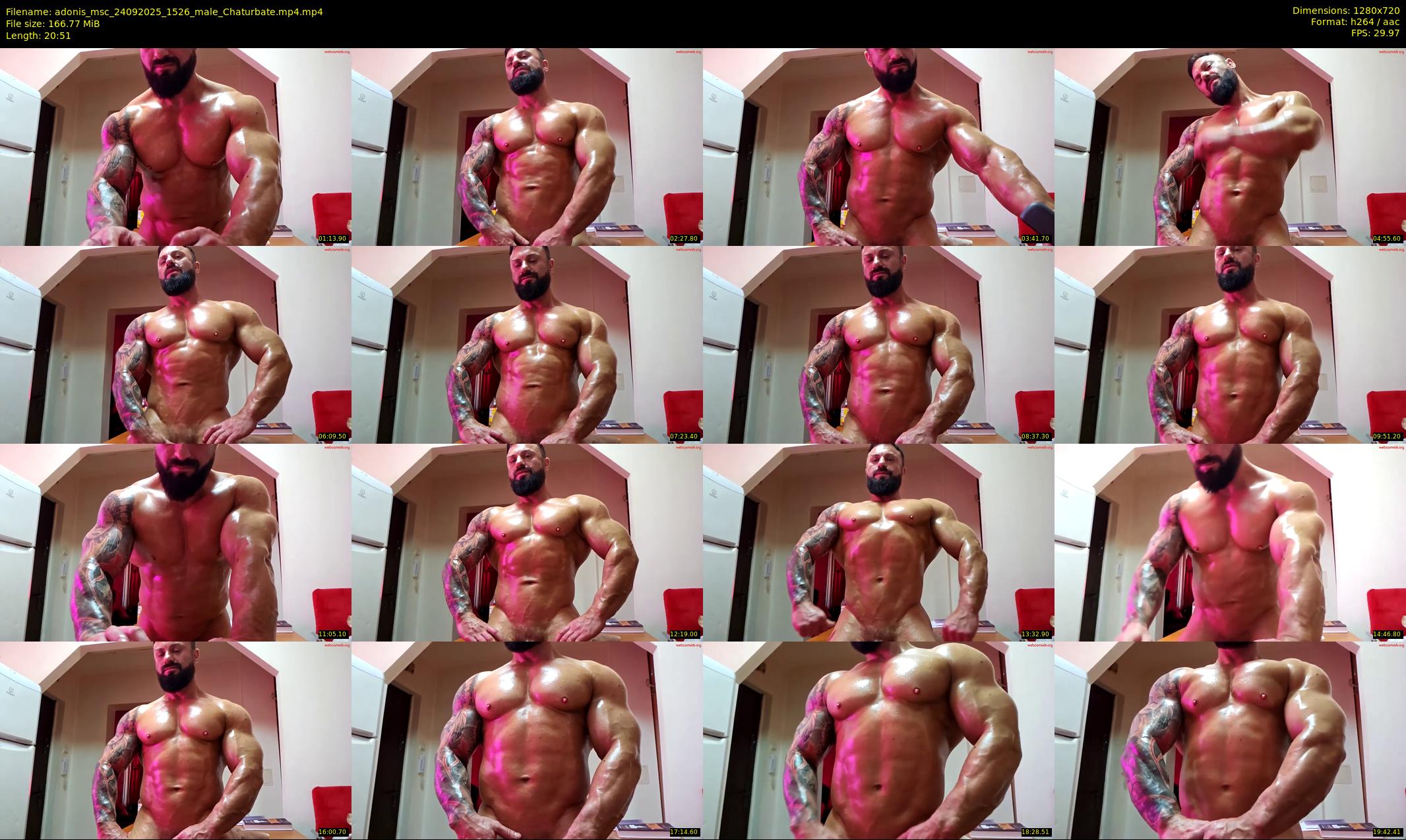 adonis_msc — 21 minute Chaturbate male cam show recording, 720p, Sep 24, 2025