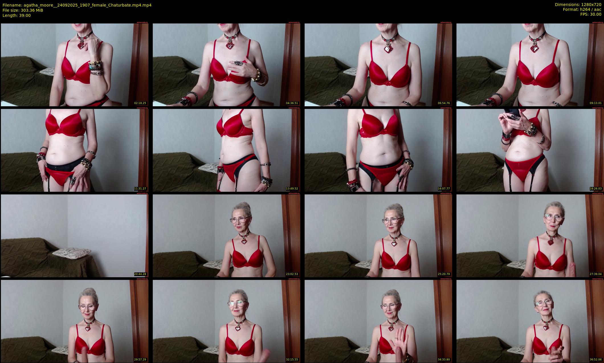 agatha_moore_ — 39 minute Chaturbate female cam show recording, 720p, Sep 24, 2025