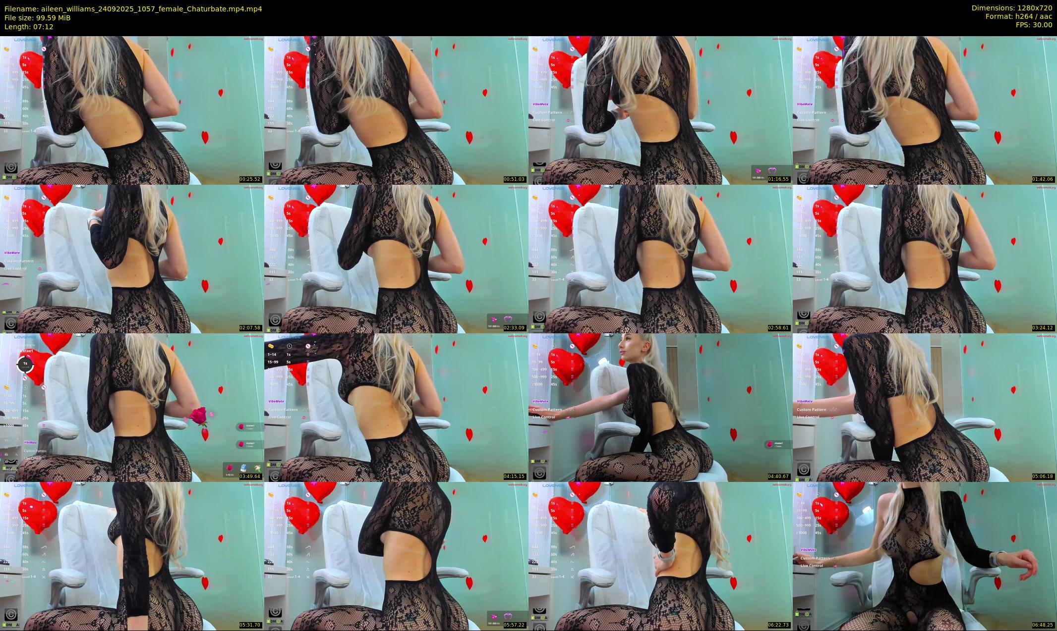 aileen_williams — 8 minute Chaturbate female cam show recording, 720p, Sep 24, 2025