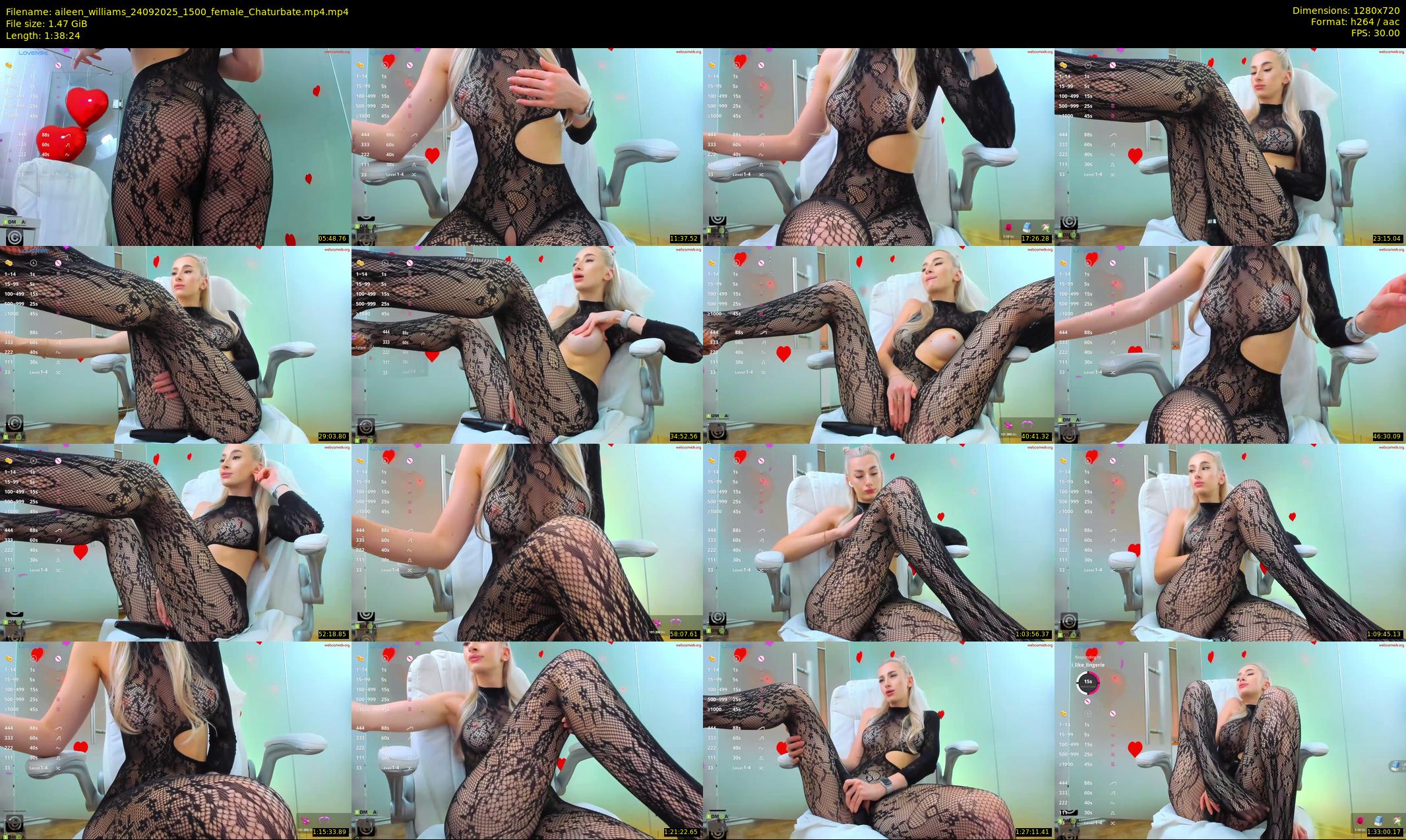 aileen_williams — 99 minute Chaturbate female cam show recording, 720p, Sep 24, 2025