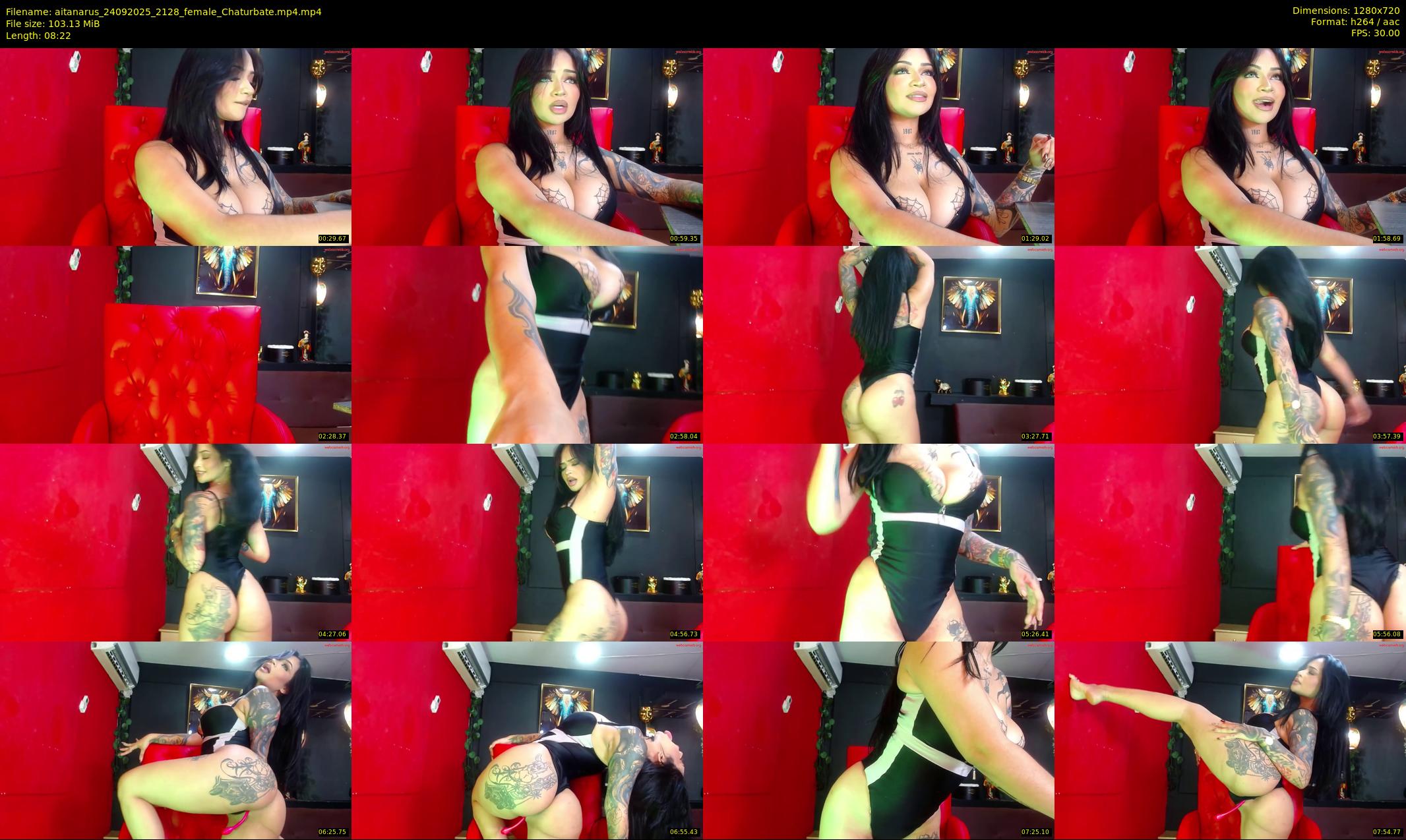 aitanarus — 9 minute Chaturbate female cam show recording, 720p, Sep 24, 2025