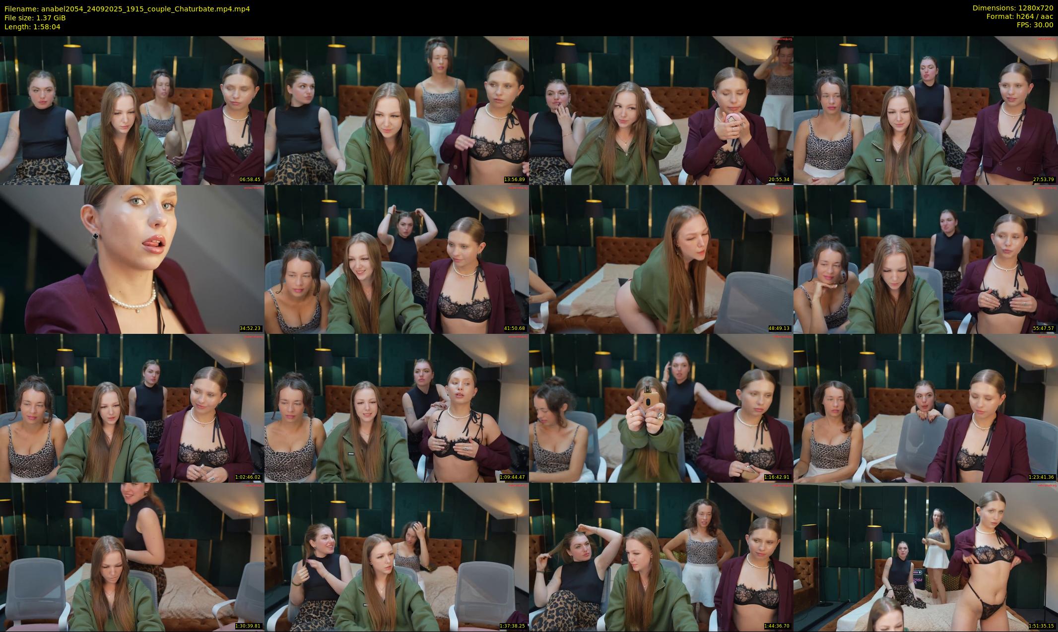 anabel2054 — 119 minute Chaturbate female cam show recording, 720p, Sep 24, 2025
