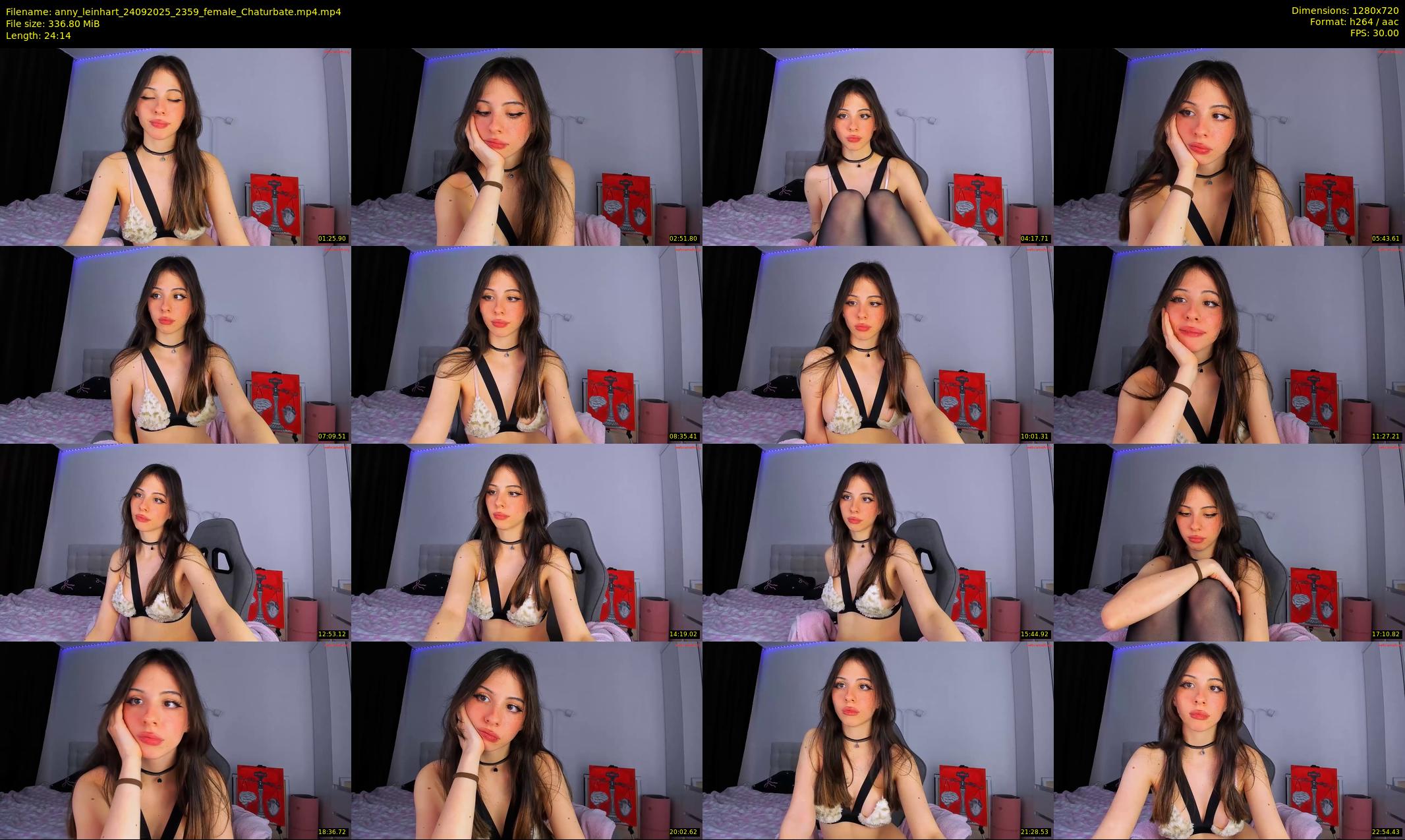 anny_leinhart — 25 minute Chaturbate female cam show recording, 720p, Sep 24, 2025