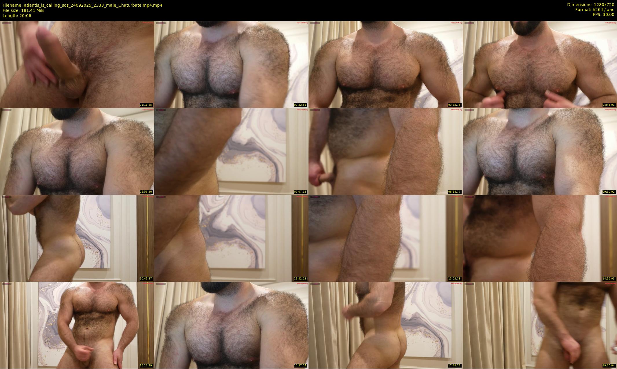 atlantis_is_calling_sos — 21 minute Chaturbate male cam show recording, 720p, Sep 24, 2025