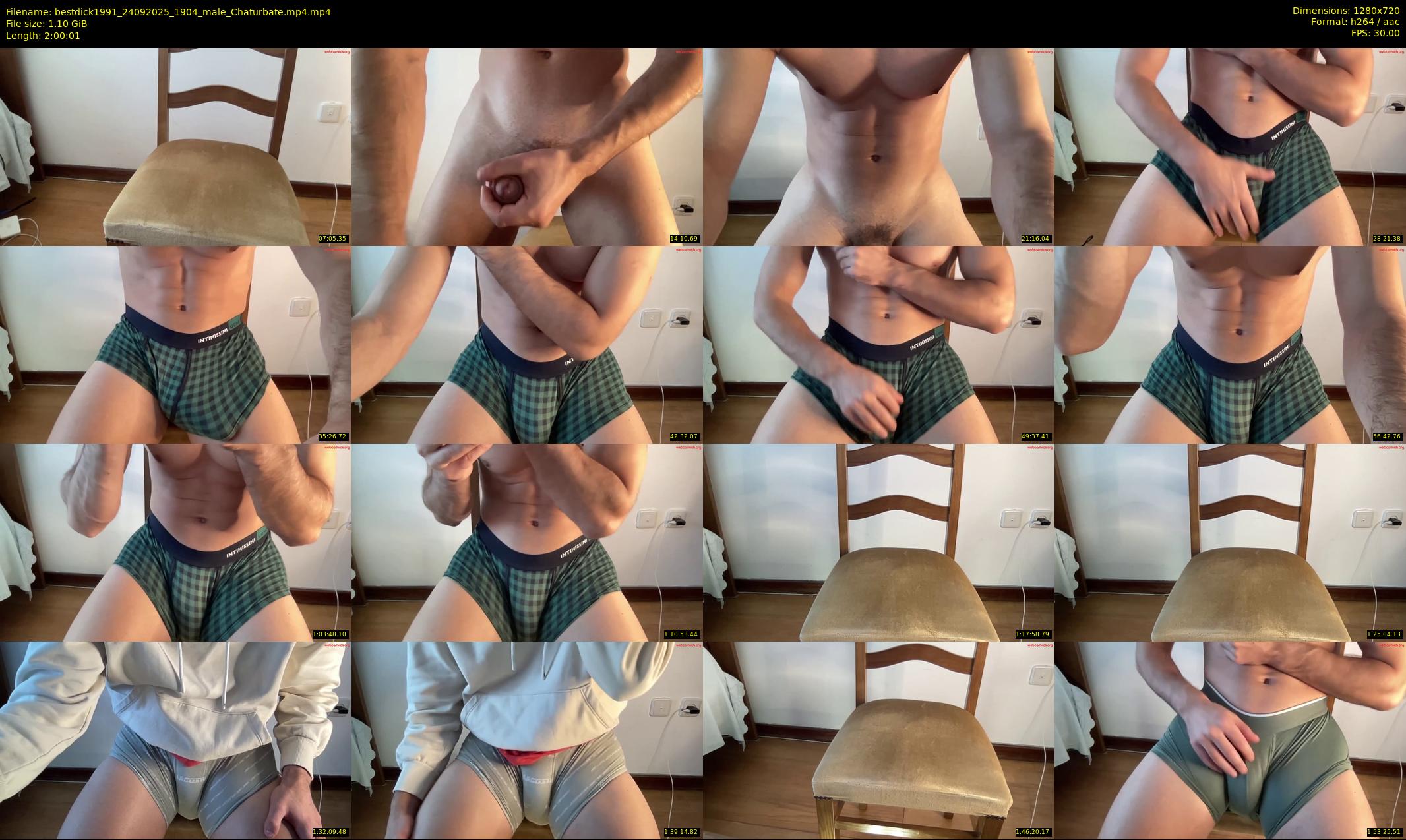 bestdick1991 — 121 minute Chaturbate male cam show recording, 720p, Sep 24, 2025
