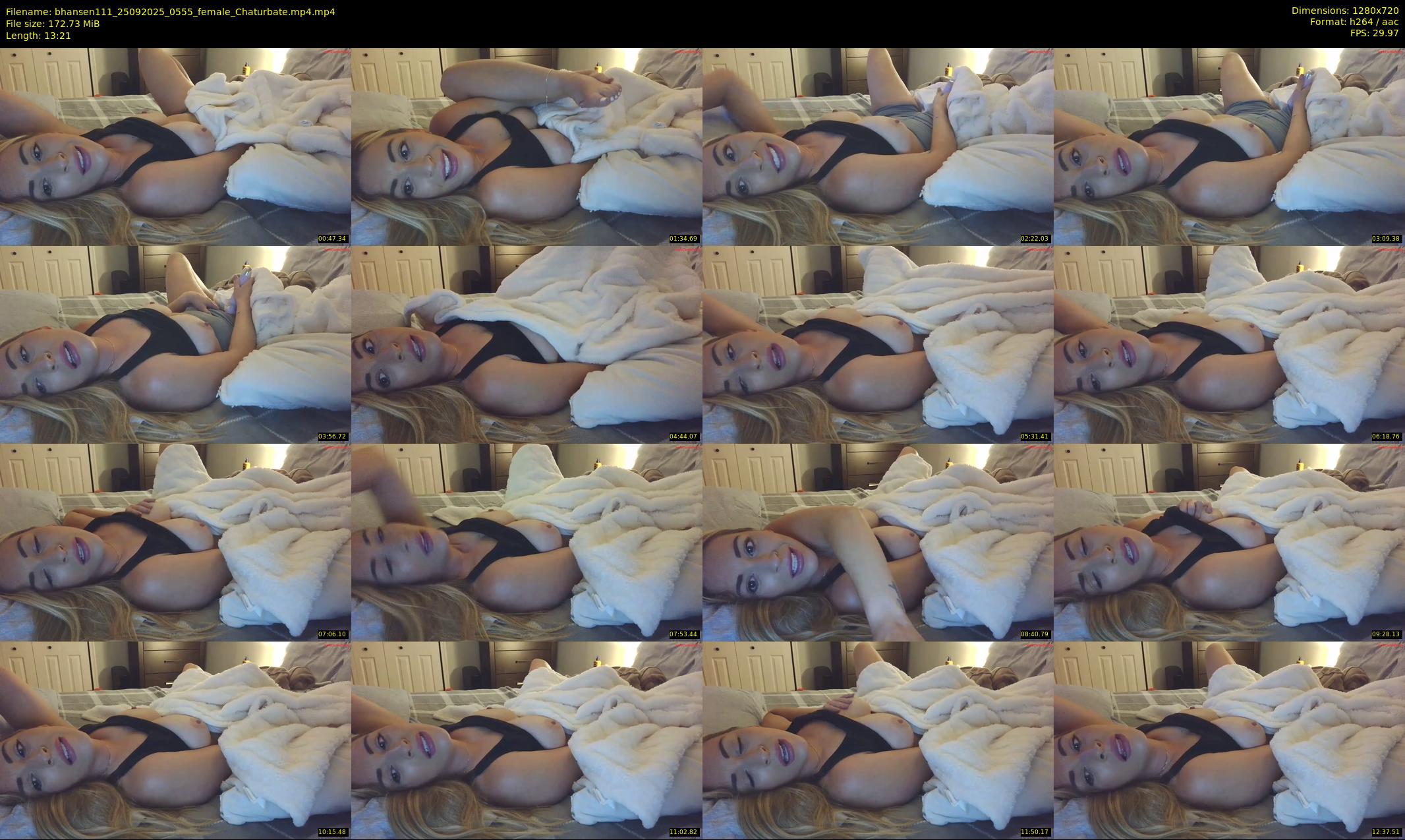 bhansen111 — 14 minute Chaturbate female cam show recording, 720p, Sep 25, 2025