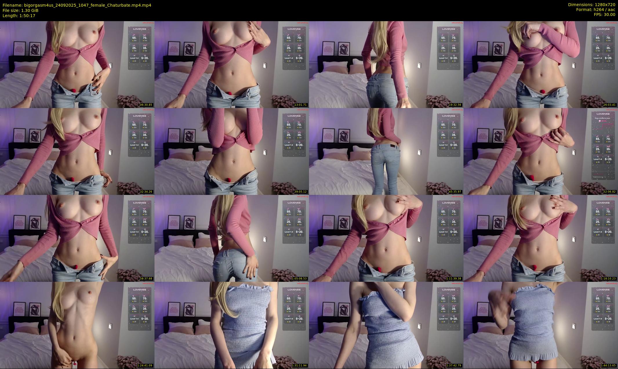 bigorgasm4us — 111 minute Chaturbate female cam show recording, 720p, Sep 24, 2025