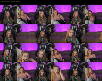bright_diamonds_054 — 85 minute Chaturbate couple cam show recording, 720p, Sep 24, 2025