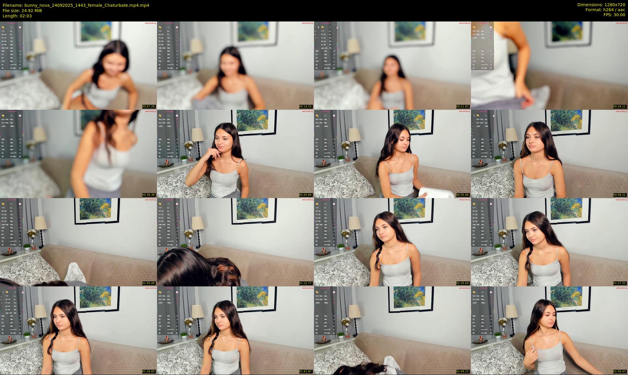 bunny_nova — 3 minute Chaturbate female cam show recording, 720p, Sep 24, 2025