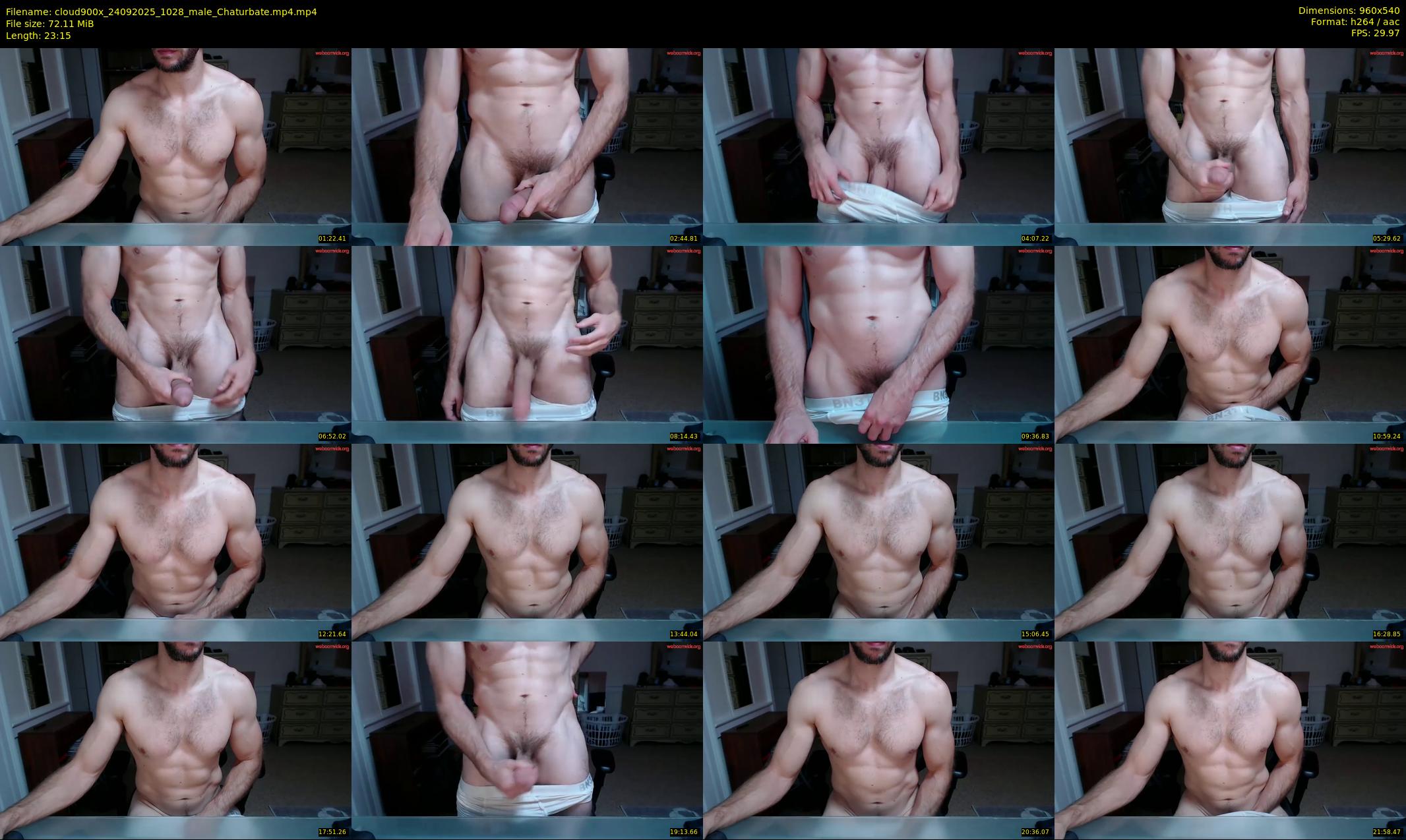 cloud900x — 24 minute Chaturbate male cam show recording, 480p, Sep 24, 2025
