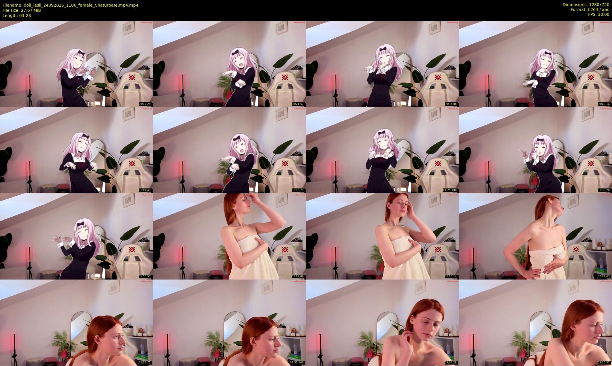 doll_lesli — 4 minute Chaturbate female cam show recording, 720p, Sep 24, 2025
