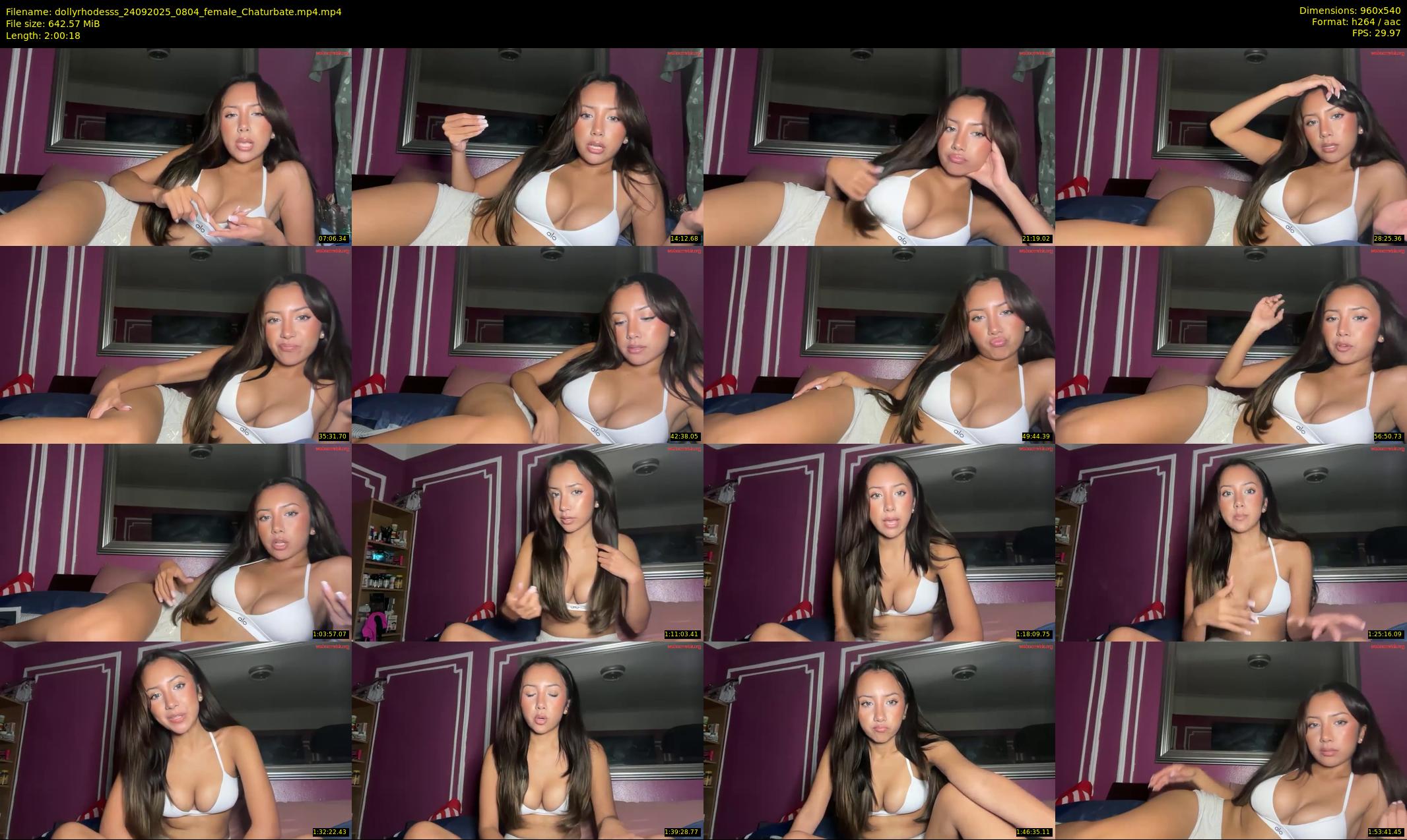 dollyrhodesss — 121 minute Chaturbate female cam show recording, 480p, Sep 24, 2025