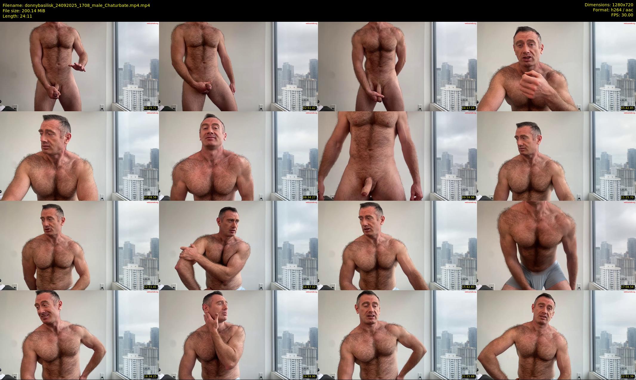 donnybasilisk — 25 minute Chaturbate male cam show recording, 720p, Sep 24, 2025