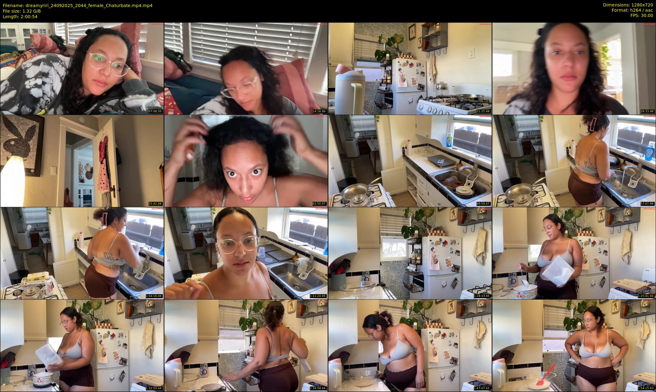 dreamyriri — 121 minute Chaturbate female cam show recording, 720p, Sep 24, 2025