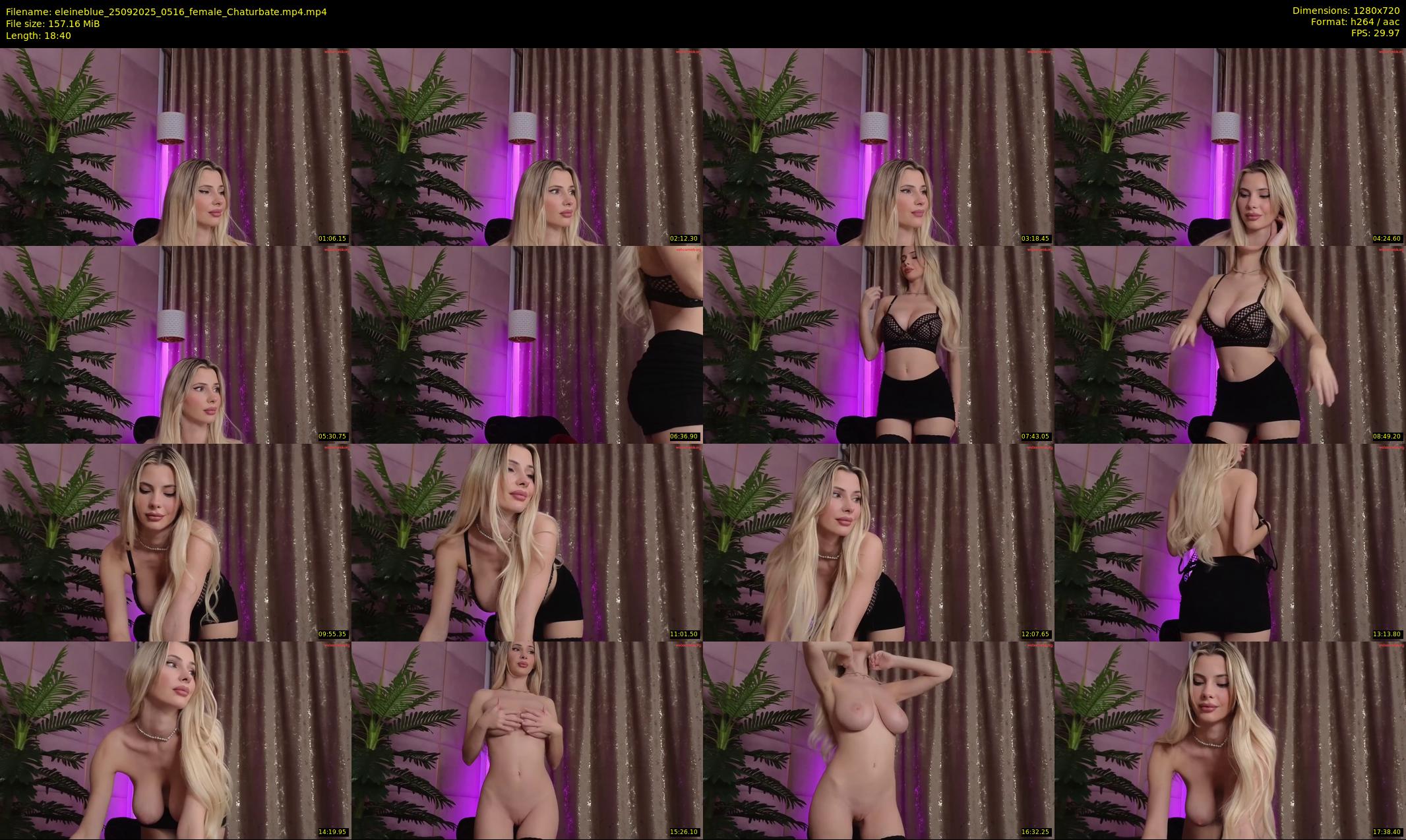 eleineblue — 19 minute Chaturbate female cam show recording, 720p, Sep 25, 2025