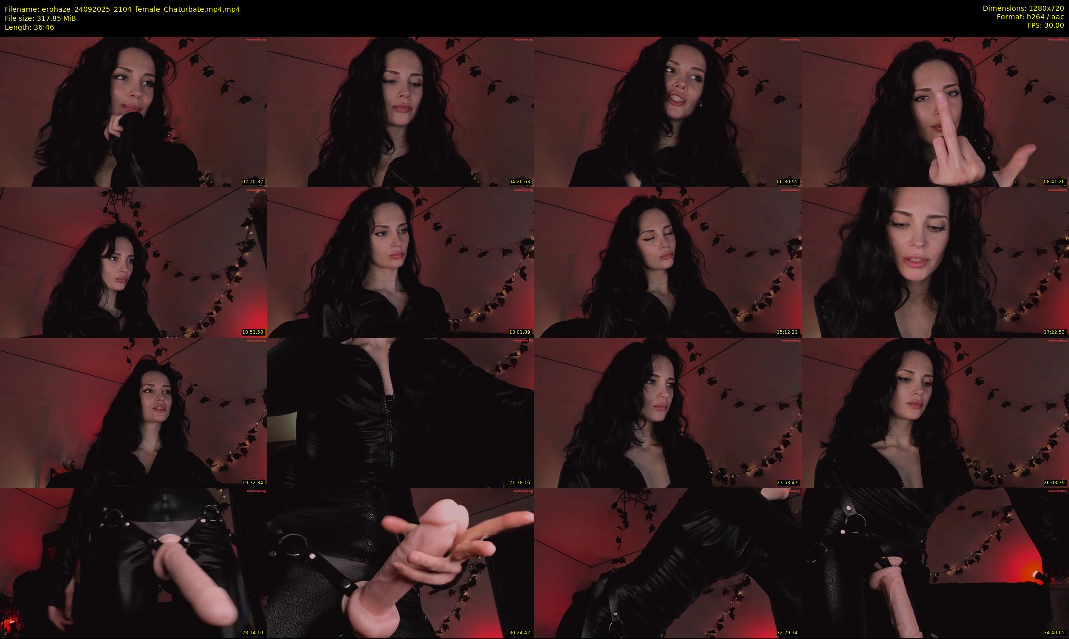 erohaze — 37 minute Chaturbate female cam show recording, 720p, Sep 24, 2025