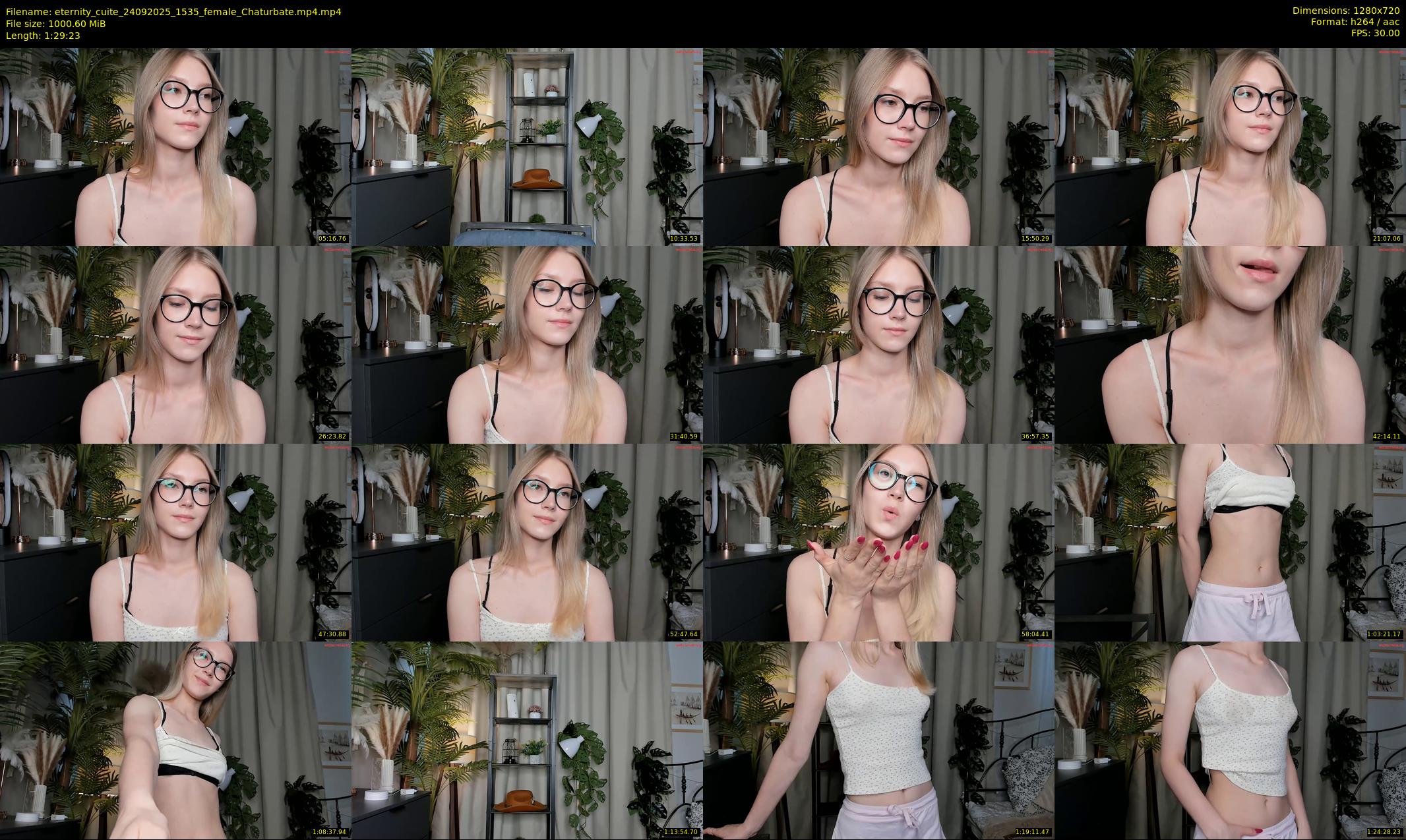 eternity_cuite — 90 minute Chaturbate female cam show recording, 720p, Sep 24, 2025