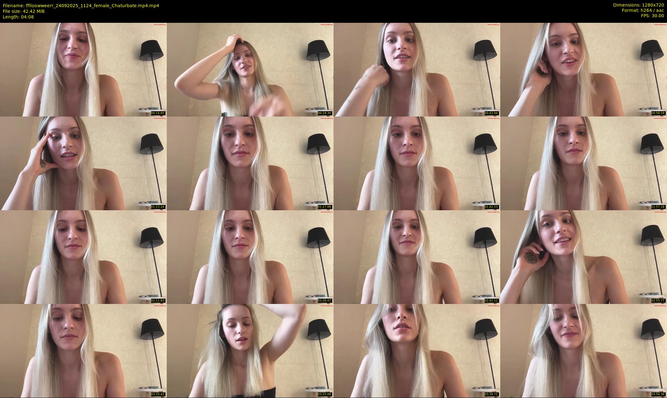 fflloowweerr — 5 minute Chaturbate couple cam show recording, 720p, Sep 24, 2025