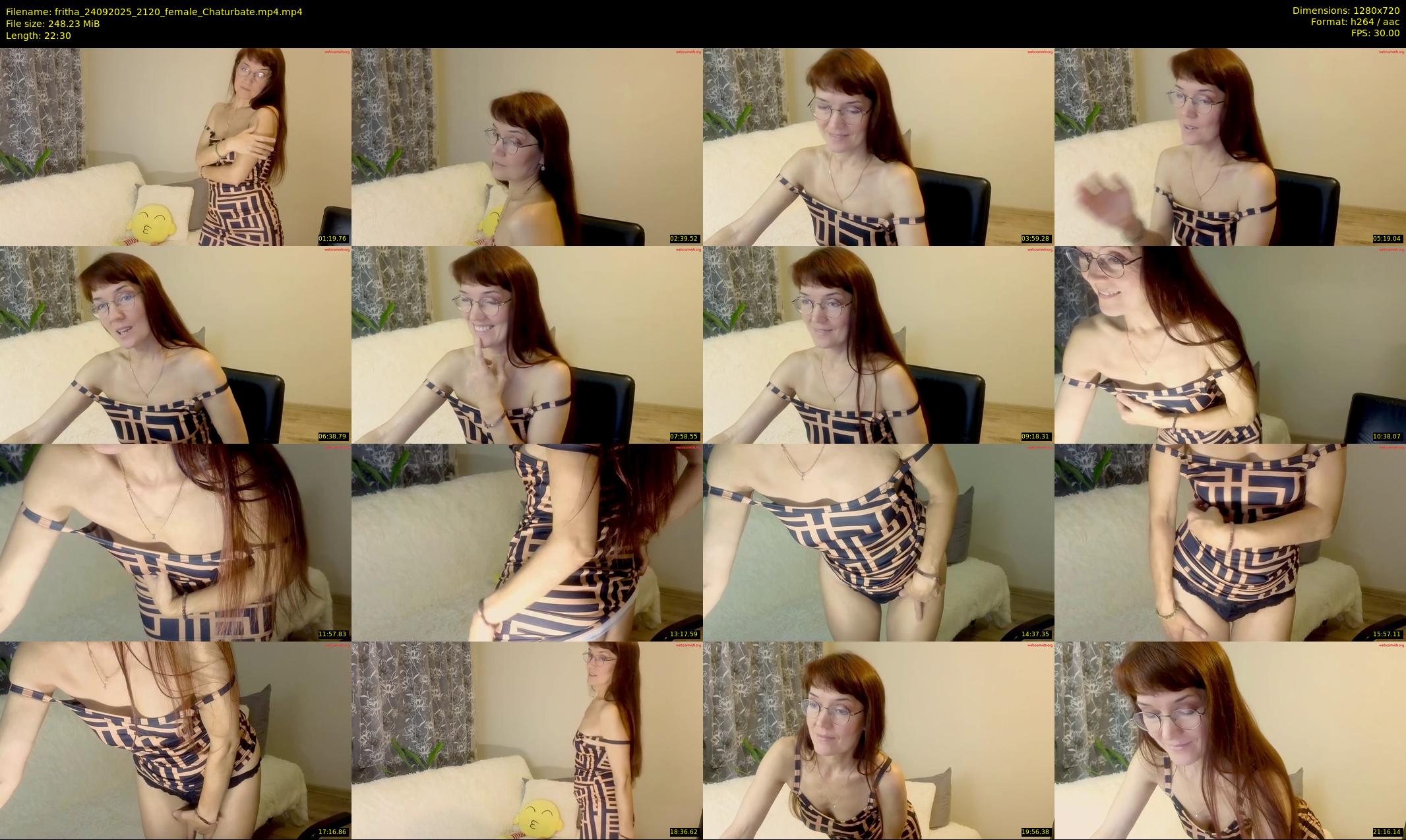 fritha — 23 minute Chaturbate female cam show recording, 720p, Sep 24, 2025
