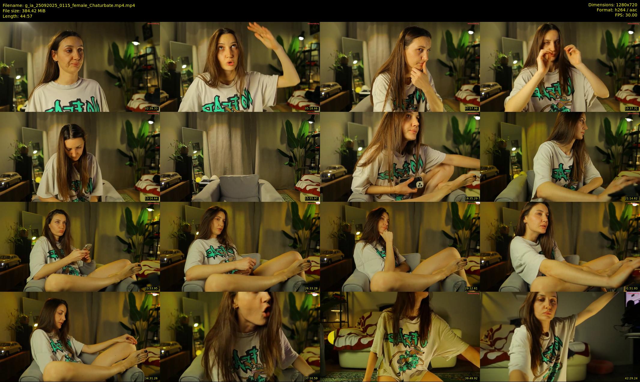 g_ia — 45 minute Chaturbate female cam show recording, 720p, Sep 25, 2025