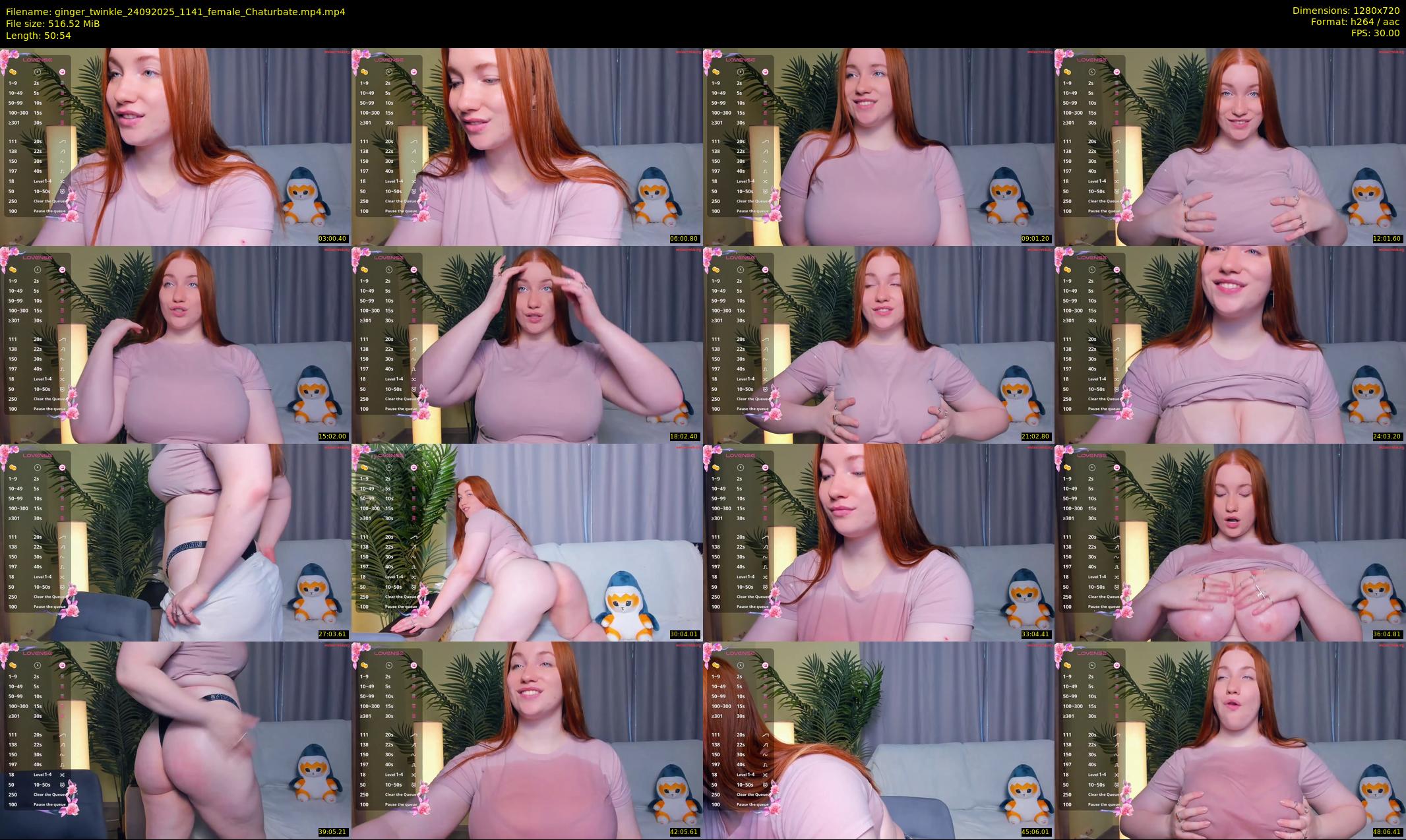 ginger_twinkle — 51 minute Chaturbate female cam show recording, 720p, Sep 24, 2025