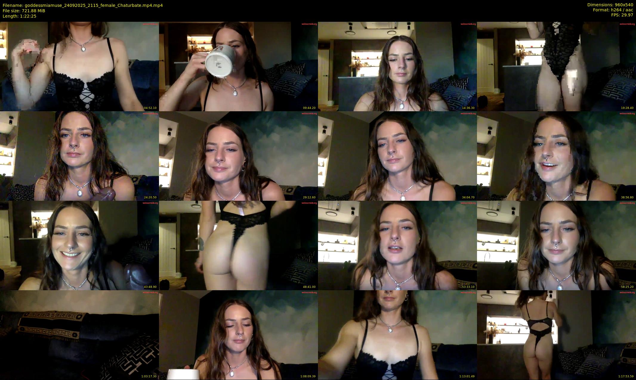 goddessmiamuse — 83 minute Chaturbate female cam show recording, 480p, Sep 24, 2025