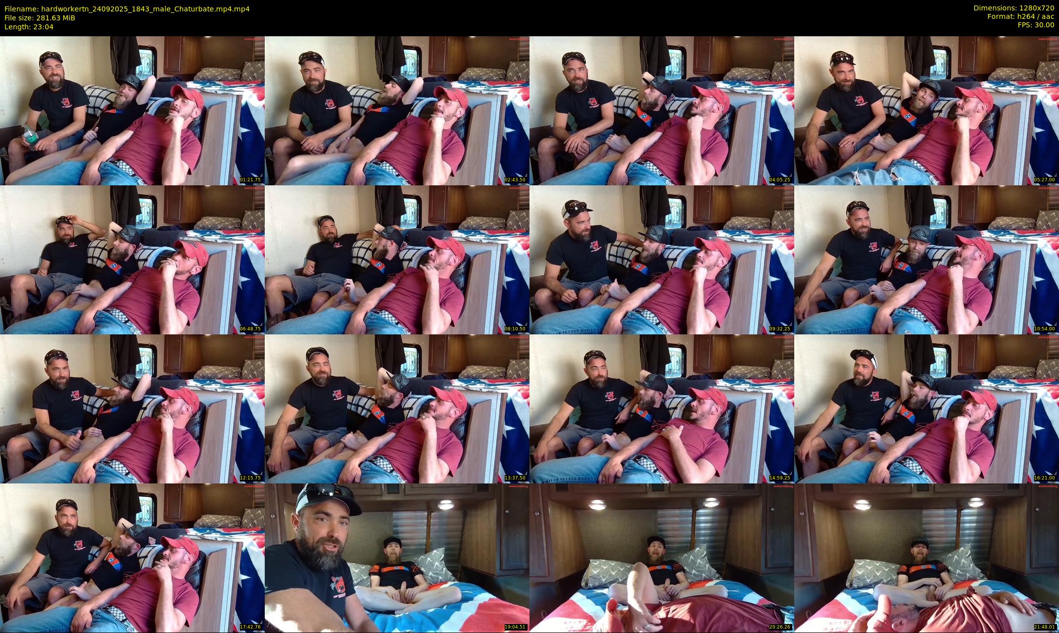 hardworkertn — 24 minute Chaturbate male cam show recording, 720p, Sep 24, 2025
