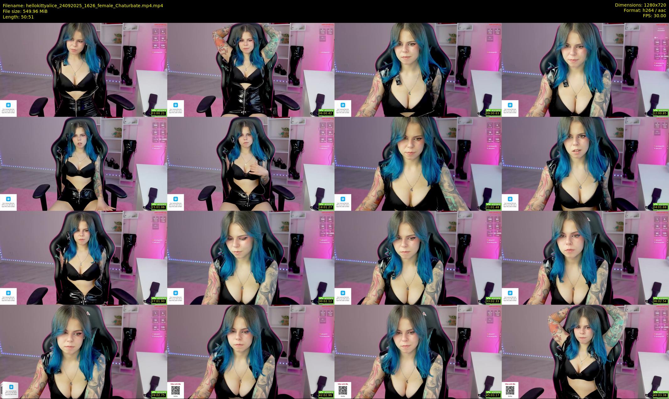 hellokittyalice — 51 minute Chaturbate female cam show recording, 720p, Sep 24, 2025