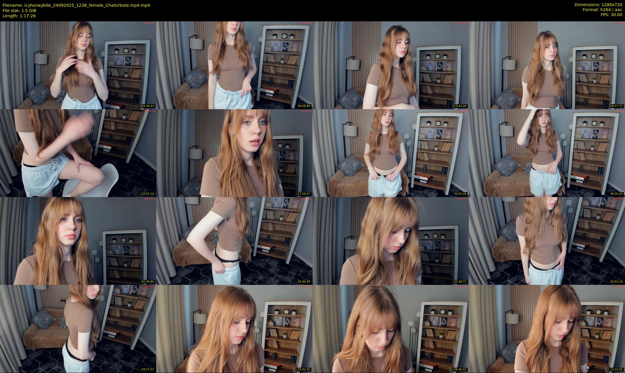 icyhoneybite — 78 minute Chaturbate female cam show recording, 720p, Sep 24, 2025