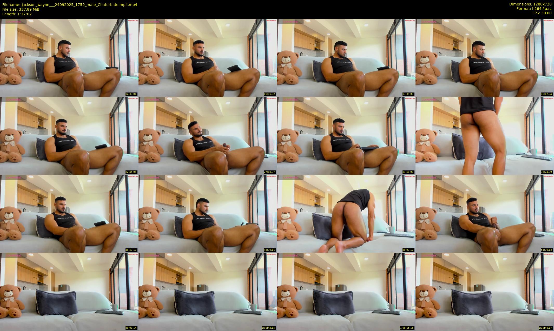 jackson_wayne__ — 78 minute Chaturbate male cam show recording, 720p, Sep 24, 2025
