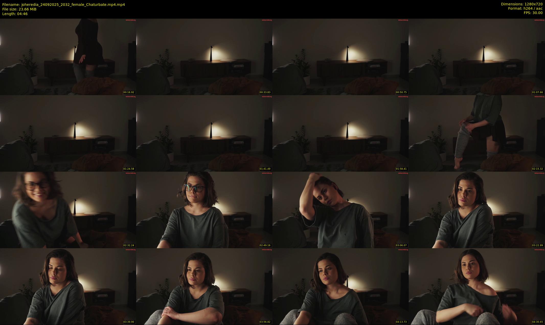 joheredia — 5 minute Chaturbate female cam show recording, 720p, Sep 24, 2025