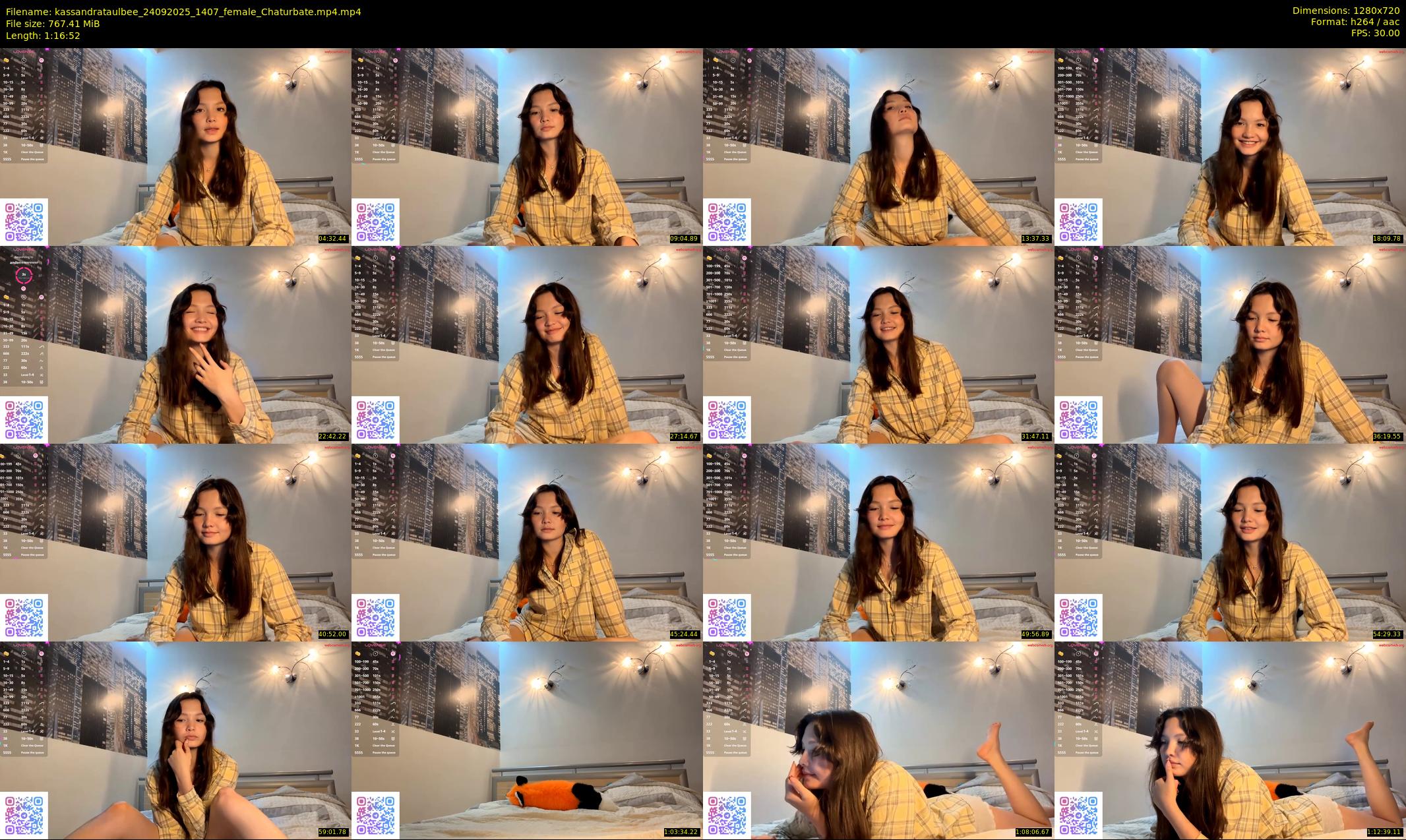 kassandrataulbee — 77 minute Chaturbate female cam show recording, 720p, Sep 24, 2025