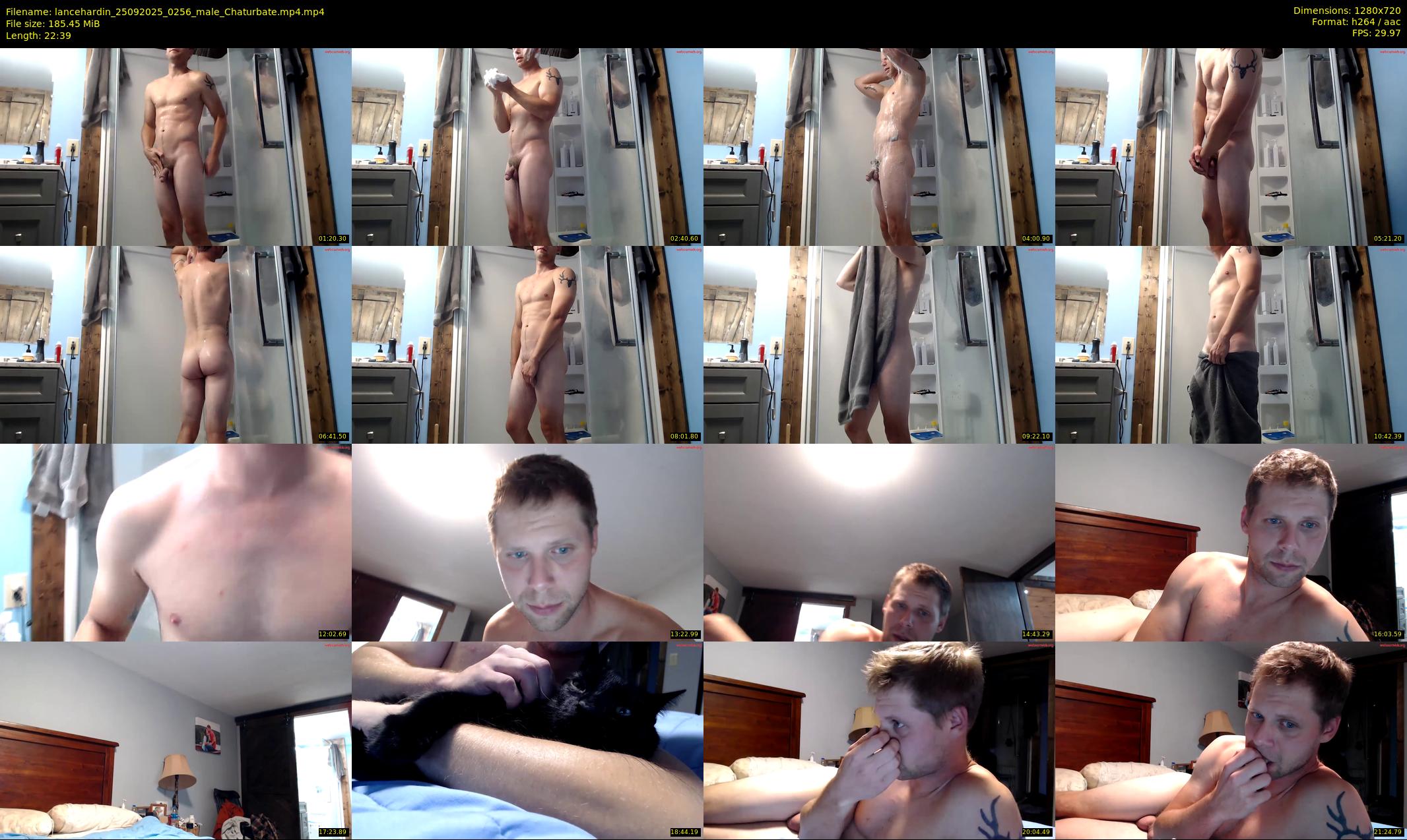 lancehardin — 23 minute Chaturbate male cam show recording, 720p, Sep 25, 2025