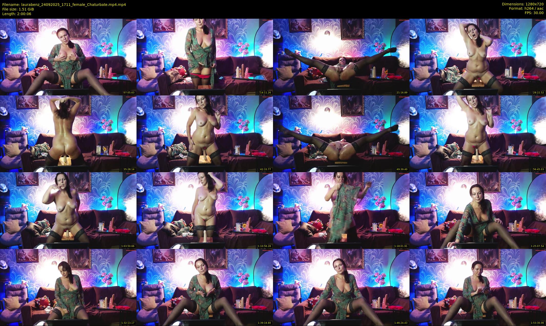 laurabenz — 121 minute Chaturbate female cam show recording, 720p, Sep 24, 2025