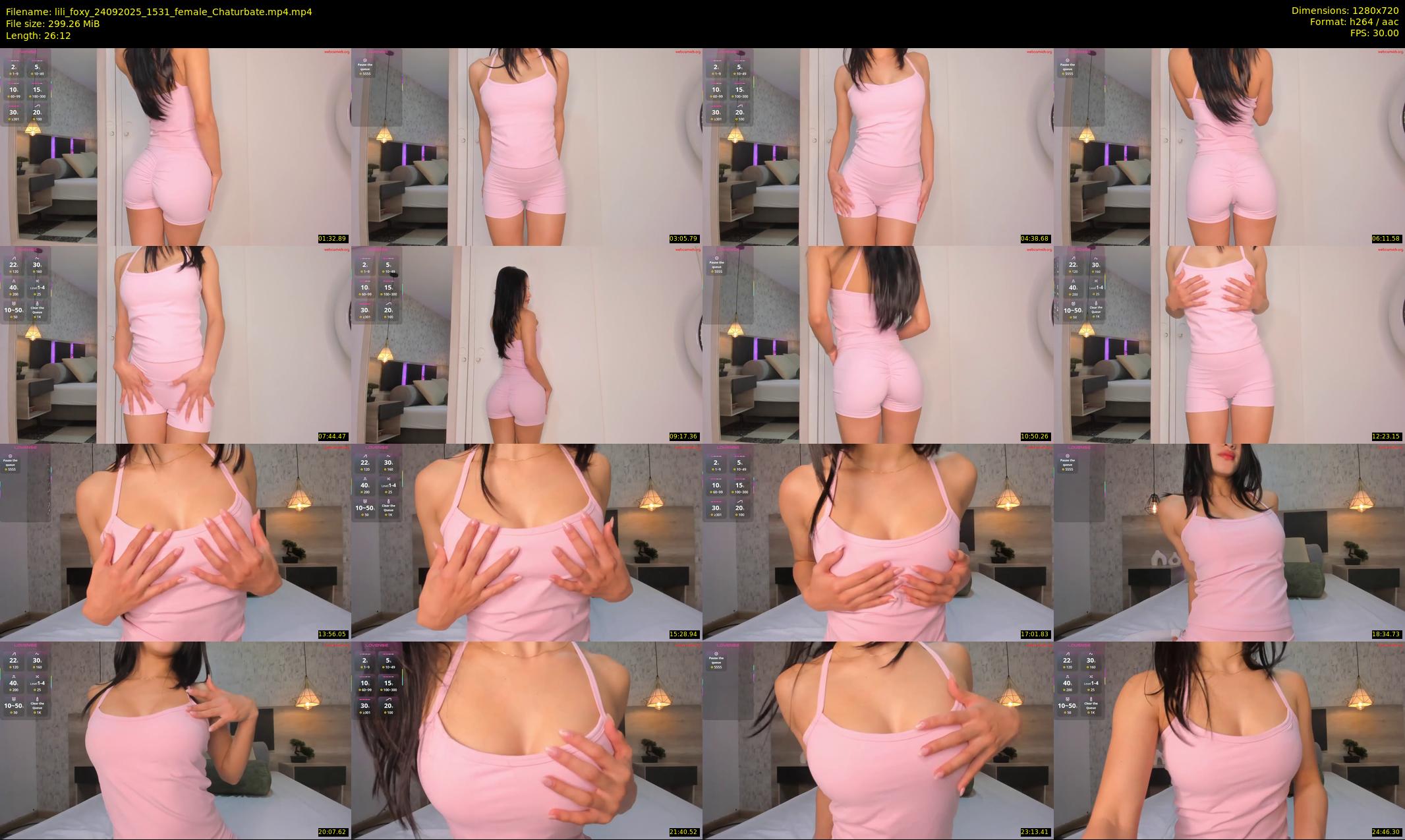lili_foxy — 27 minute Chaturbate female cam show recording, 720p, Sep 24, 2025