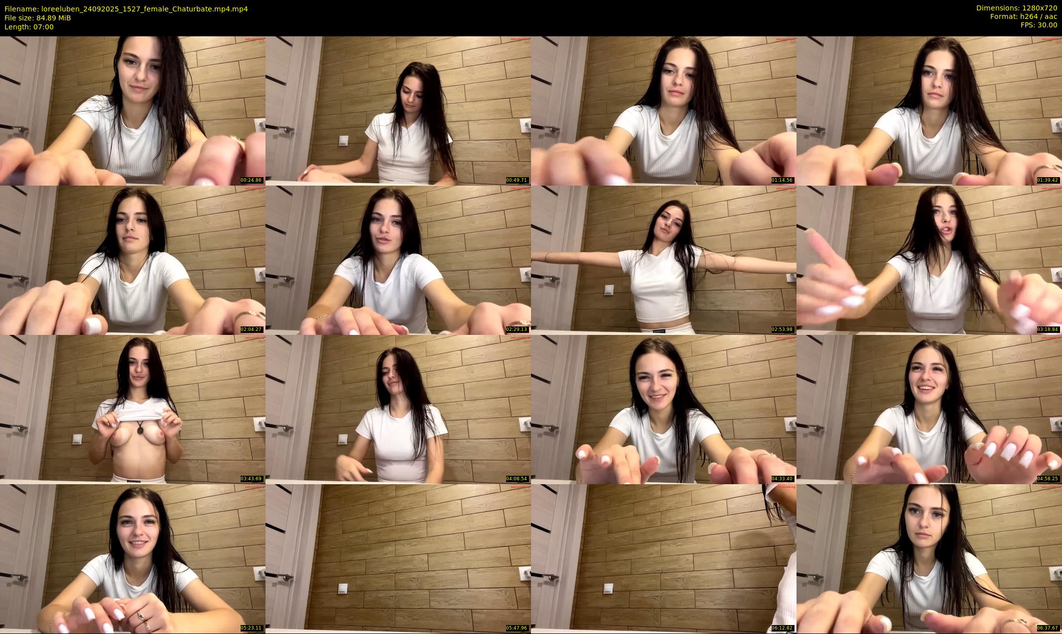 loreeluben — 7 minute Chaturbate female cam show recording, 720p, Sep 24, 2025