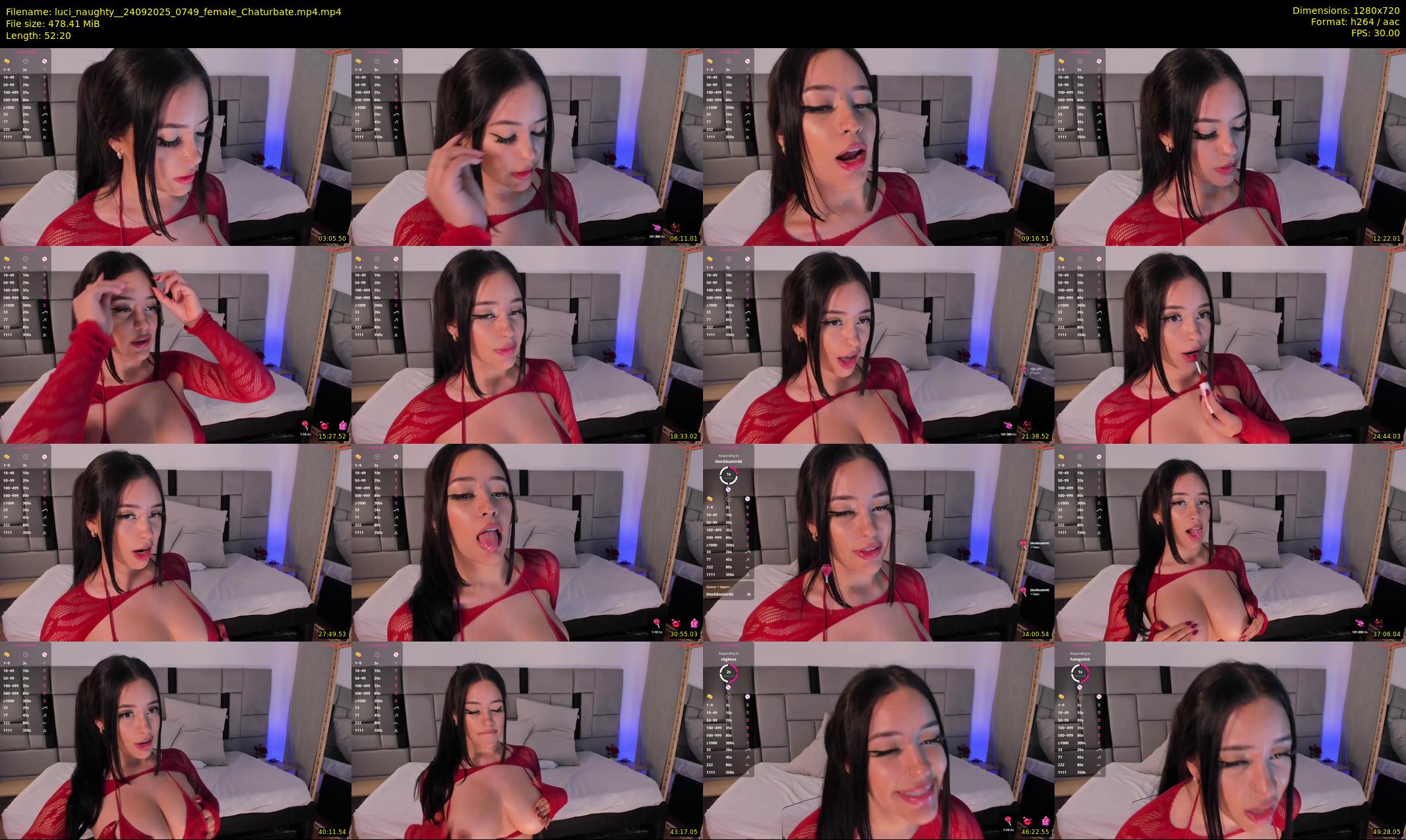 luci_naughty_ — 53 minute Chaturbate female cam show recording, 720p, Sep 24, 2025
