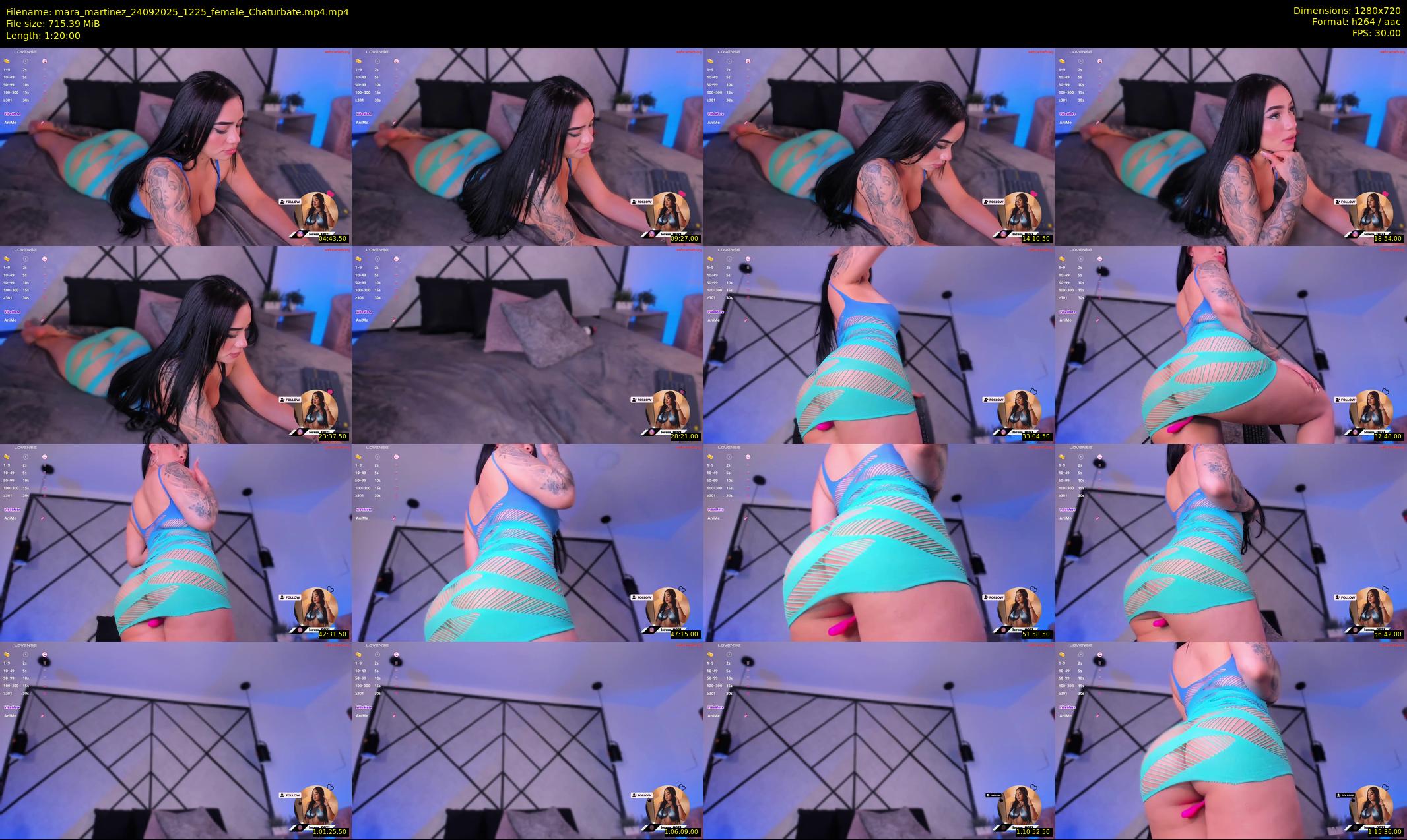 mara_martinez — 80 minute Chaturbate female cam show recording, 720p, Sep 24, 2025