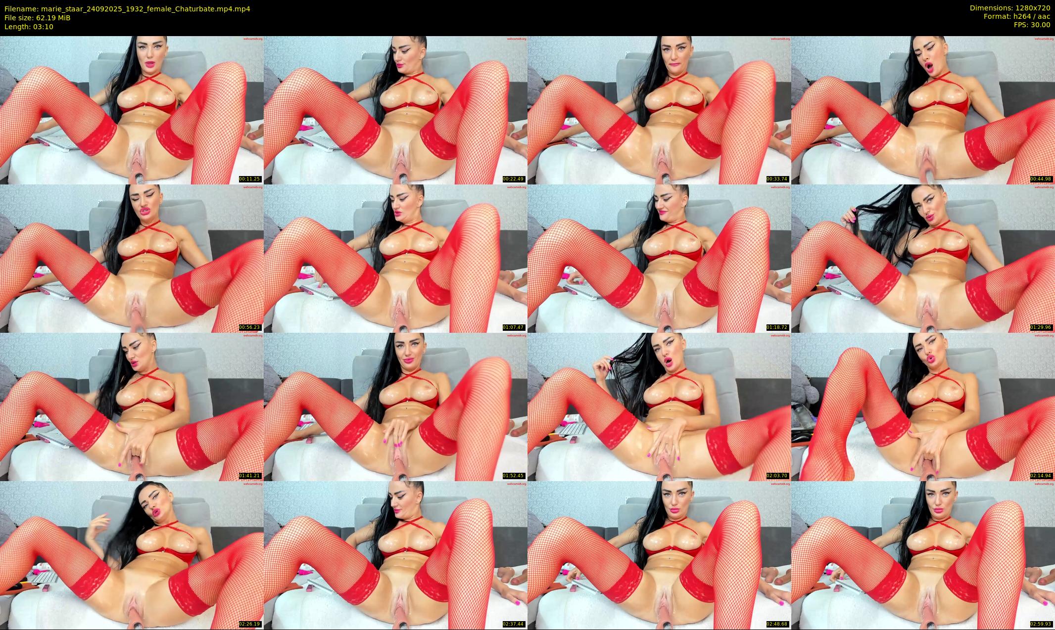 marie_staar — 4 minute Chaturbate female cam show recording, 720p, Sep 24, 2025