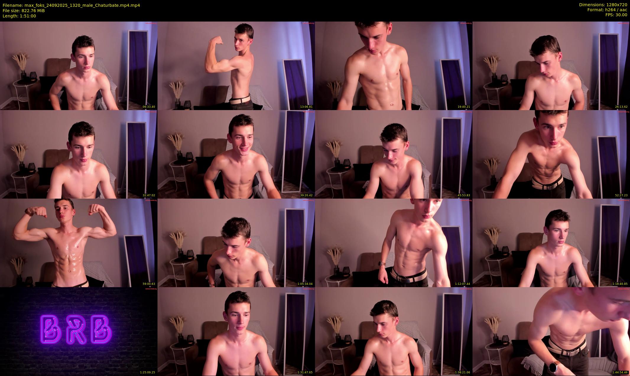 max_foks — 111 minute Chaturbate male cam show recording, 720p, Sep 24, 2025