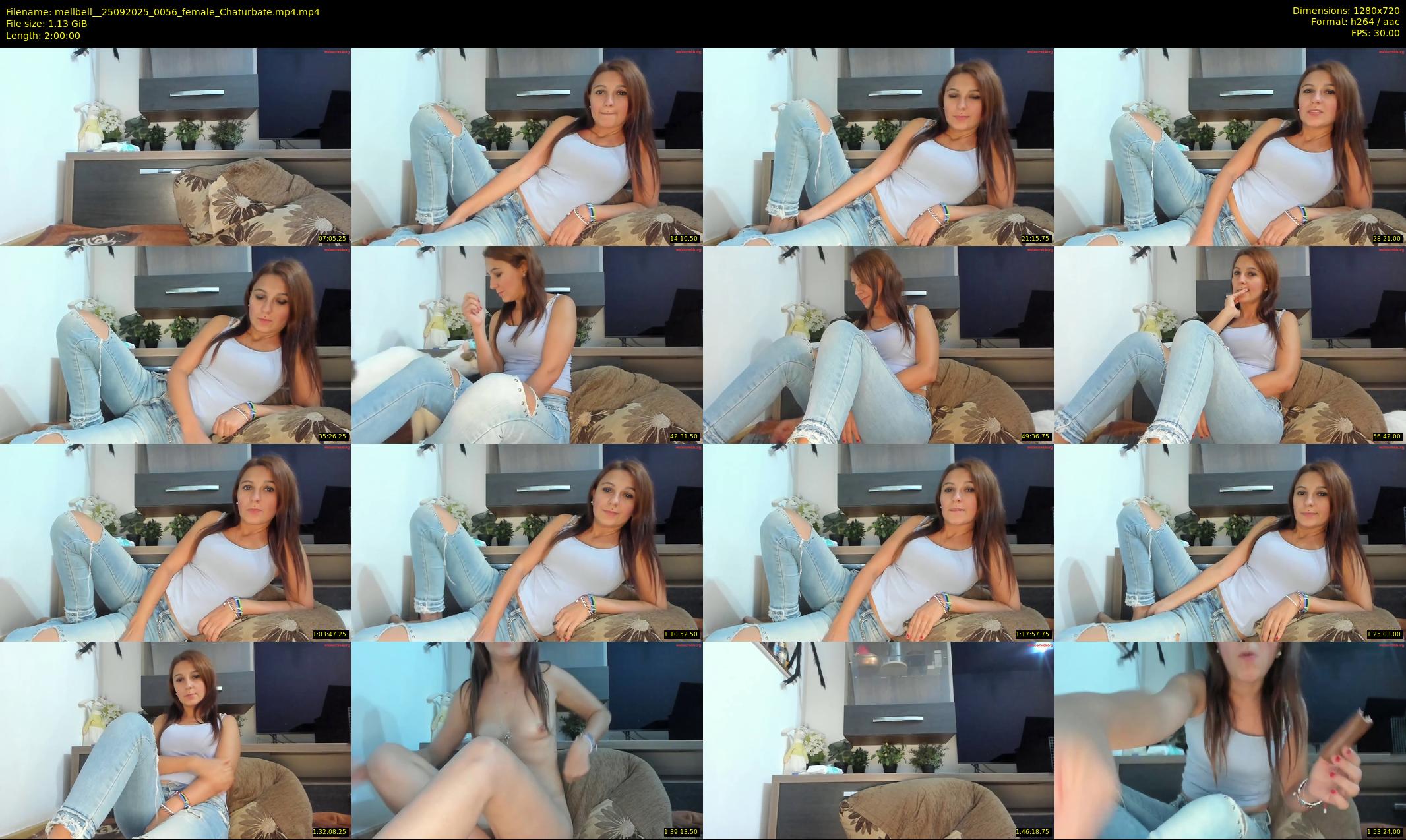 mellbell_ — 120 minute Chaturbate female cam show recording, 720p, Sep 25, 2025