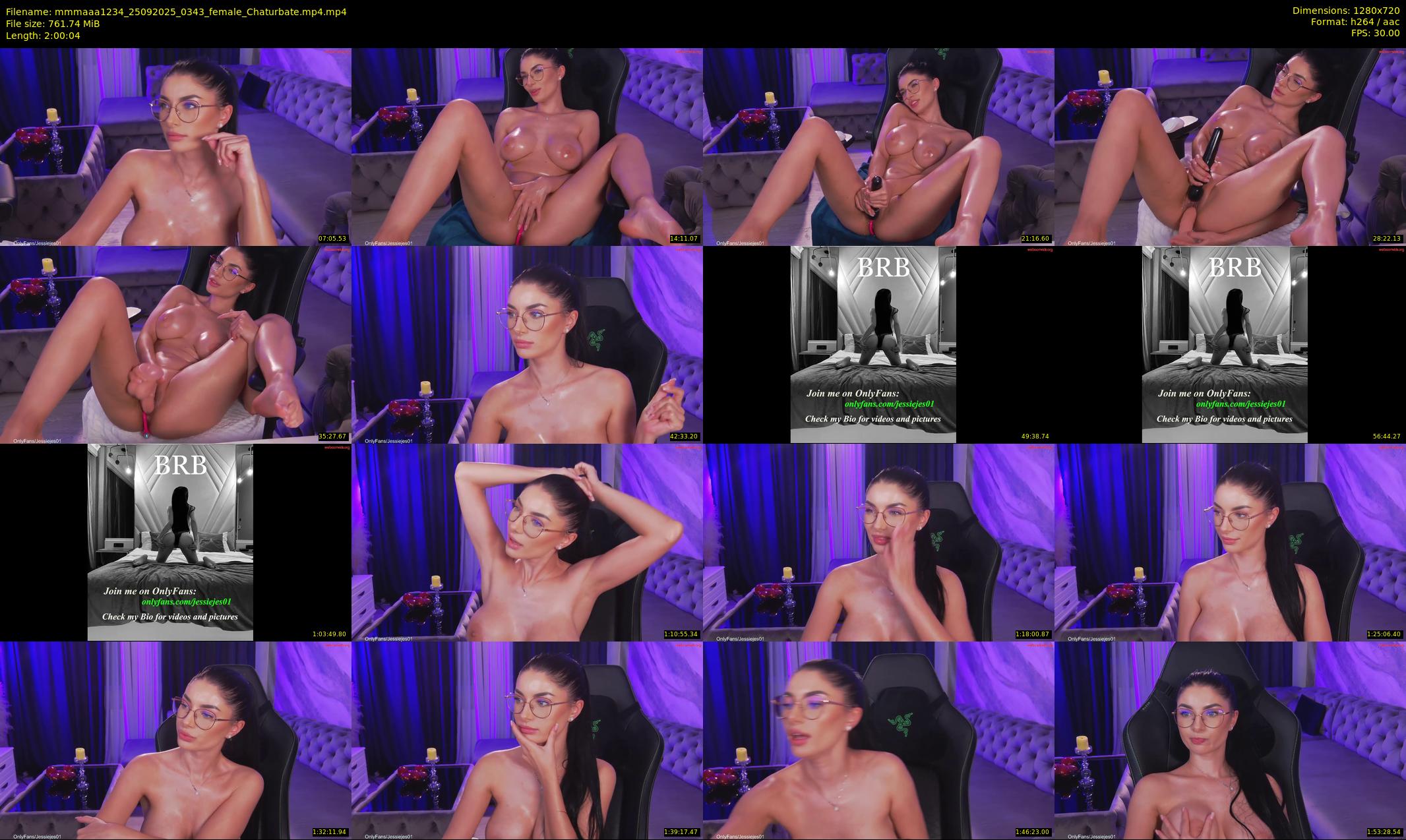 mmmaaa1234 — 121 minute Chaturbate female cam show recording, 720p, Sep 25, 2025