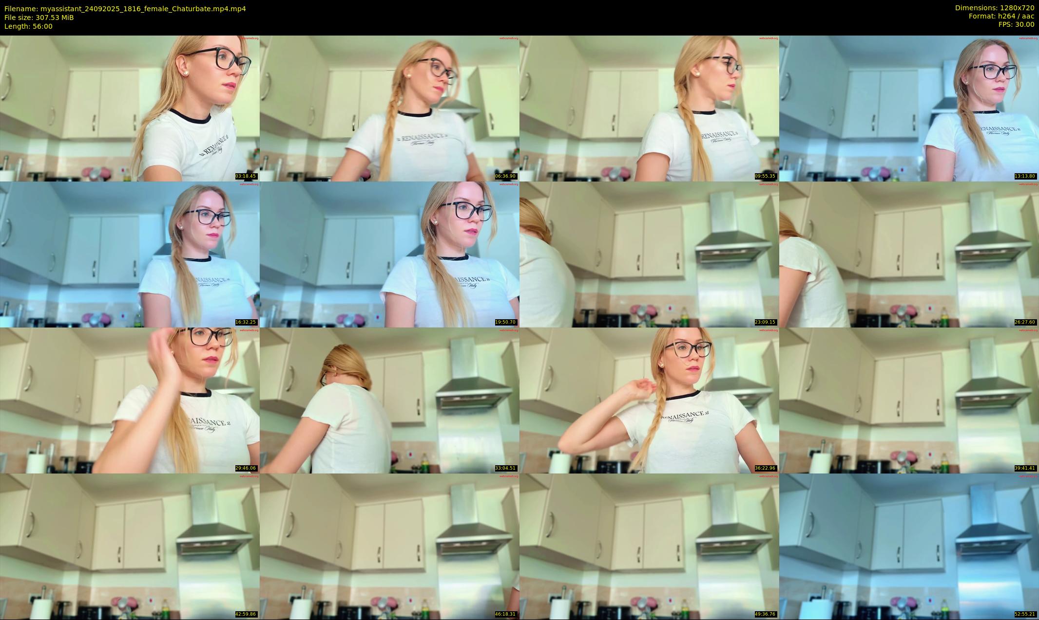 myassistant — 56 minute Chaturbate female cam show recording, 720p, Sep 24, 2025
